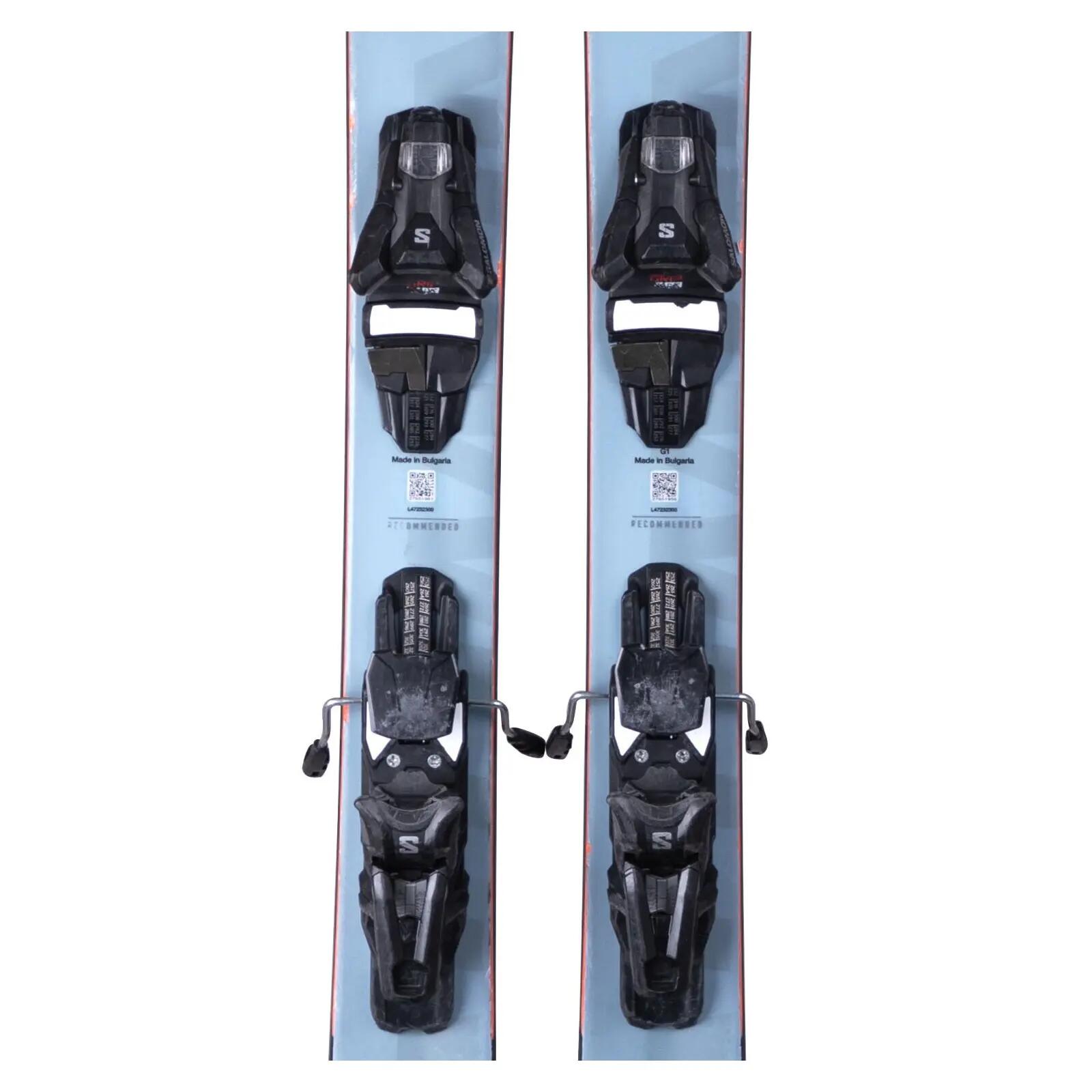 RECONDITIONNE - Ski Salomon Qst 98 + Fixations 3/4
