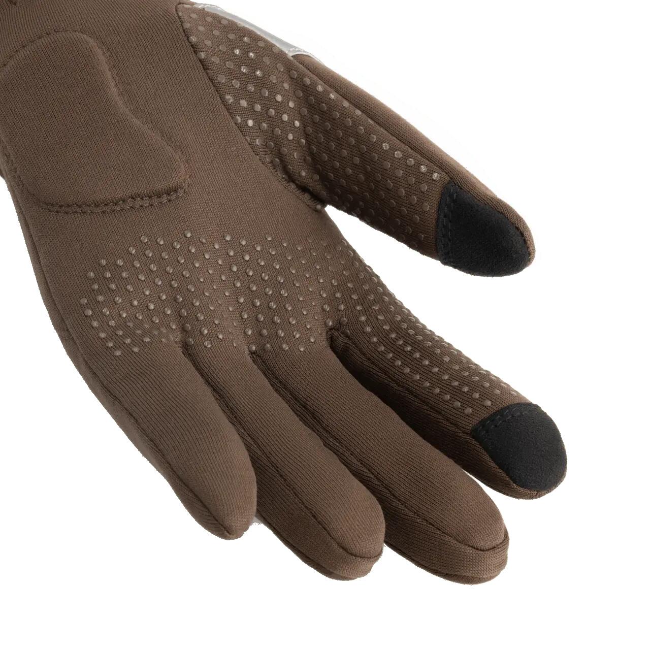 BBB Cycling Transit Polartec Handschuhe Fahrrad - Braun 4/5