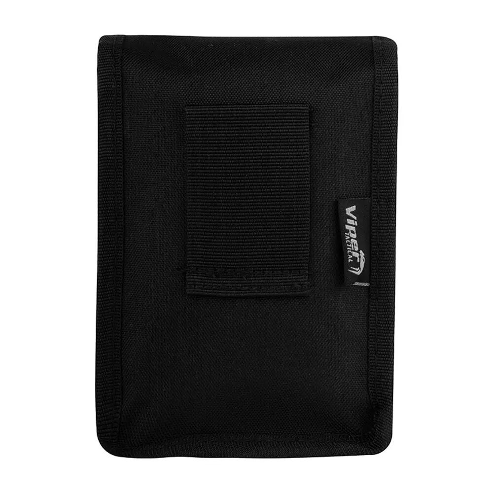 Plain Notebook Pouch (Black) One Size 2/5