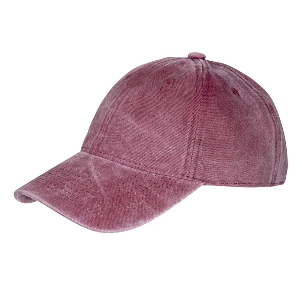 "Core" BaseballMütze, Baumwolle Damen und Herren Graurot 2/2