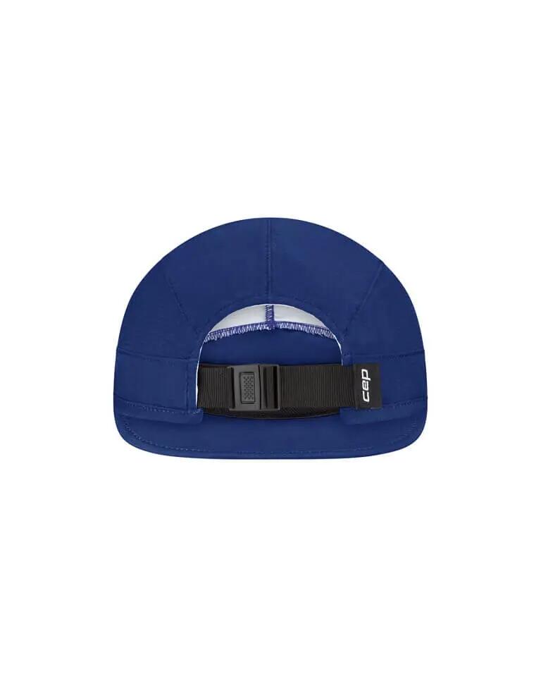 Sportowa czapka z daszkiem do biegania unisex lekka regulowana CORE Run CEP 3/4