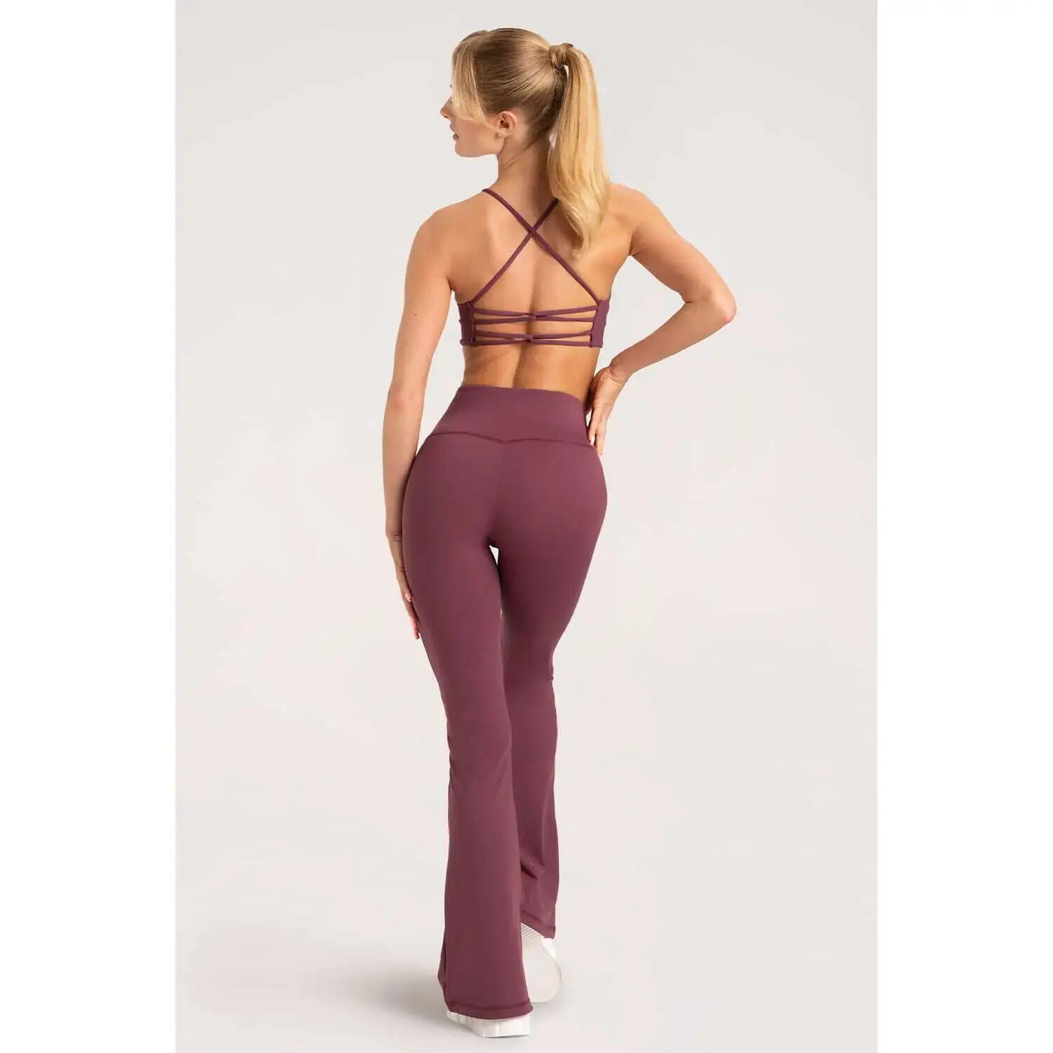 Legging femme Gym Glamour Flare 3/5