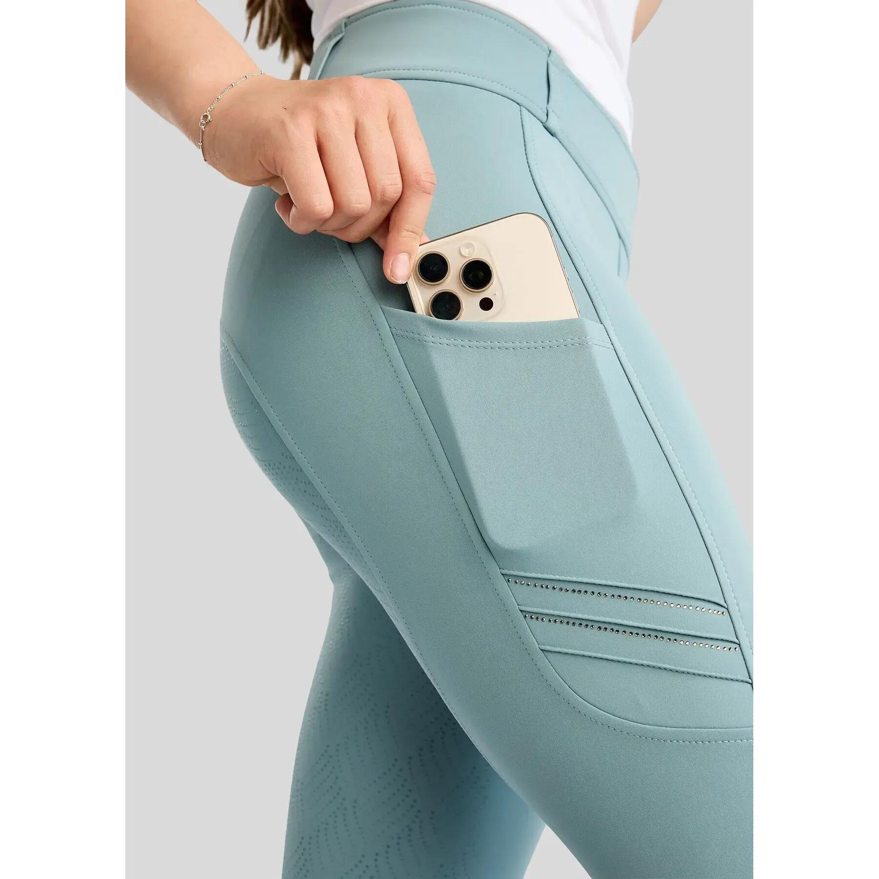 Legging équitation full grip enfant Montar Wilma 3/5