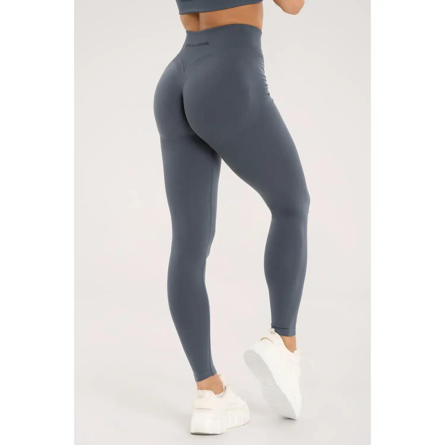 Legging femme Gym Glamour Seamless Lift 3/4