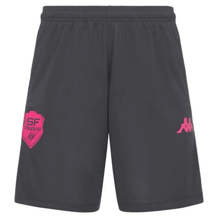 Short d'entrainement Stade Français Paris Mixiozip Pro 2 Kappa Gris