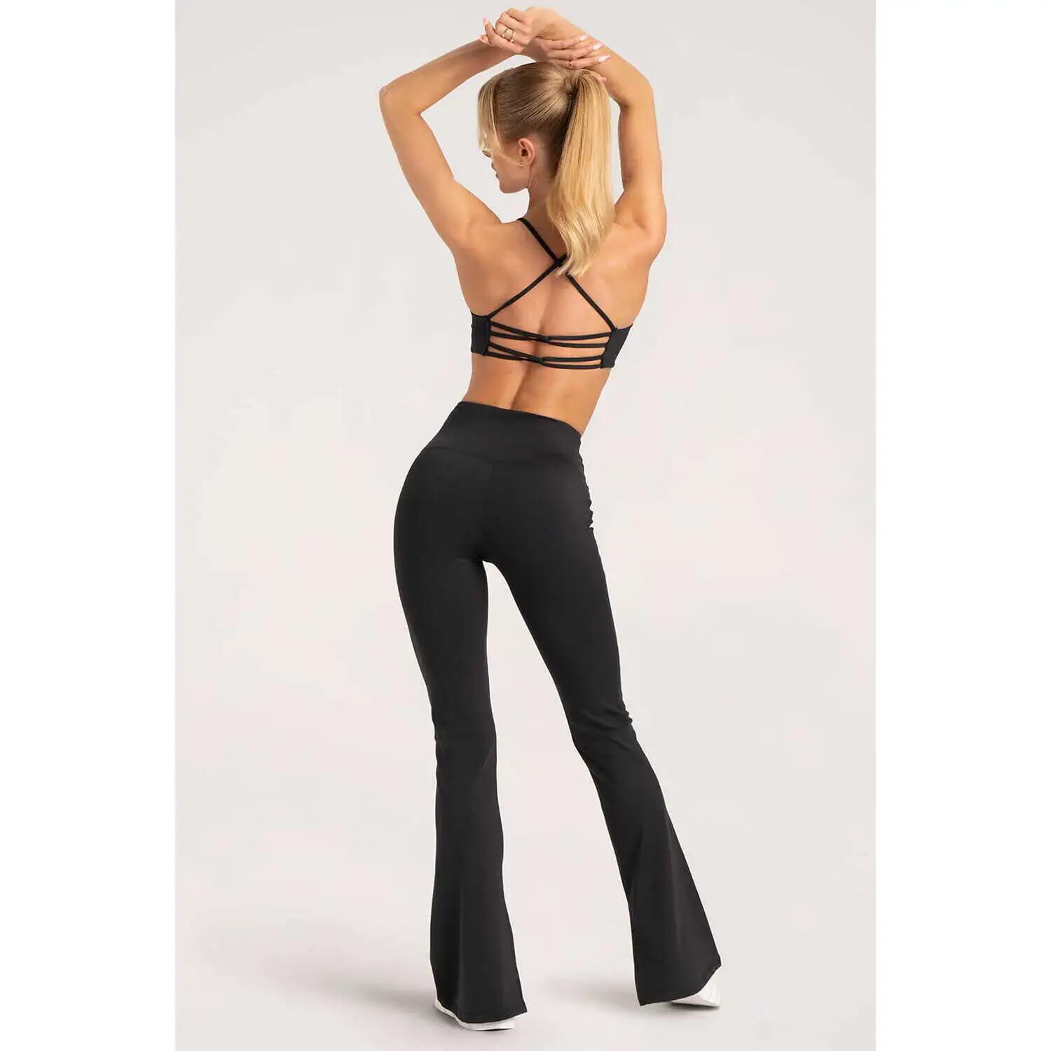 Legging femme Gym Glamour Flare 3/5