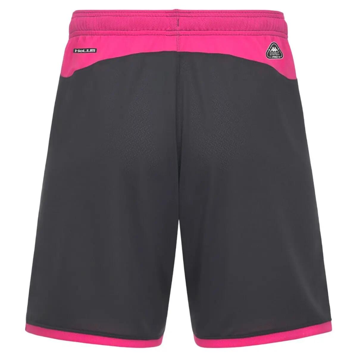 Pantalón corto de entrenamiento Stade Français Paris Mixiozip Pro 2 Kappa Gris 2/3