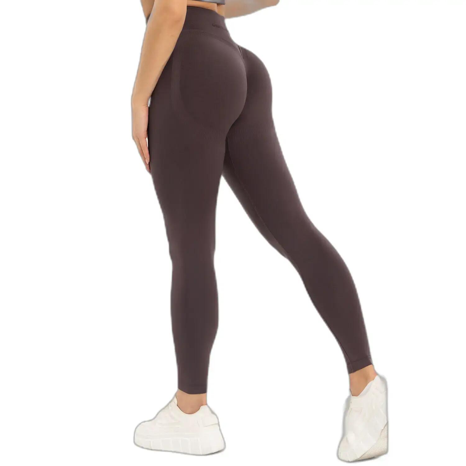 Legging femme Gym Glamour Seamless Lift 3/4