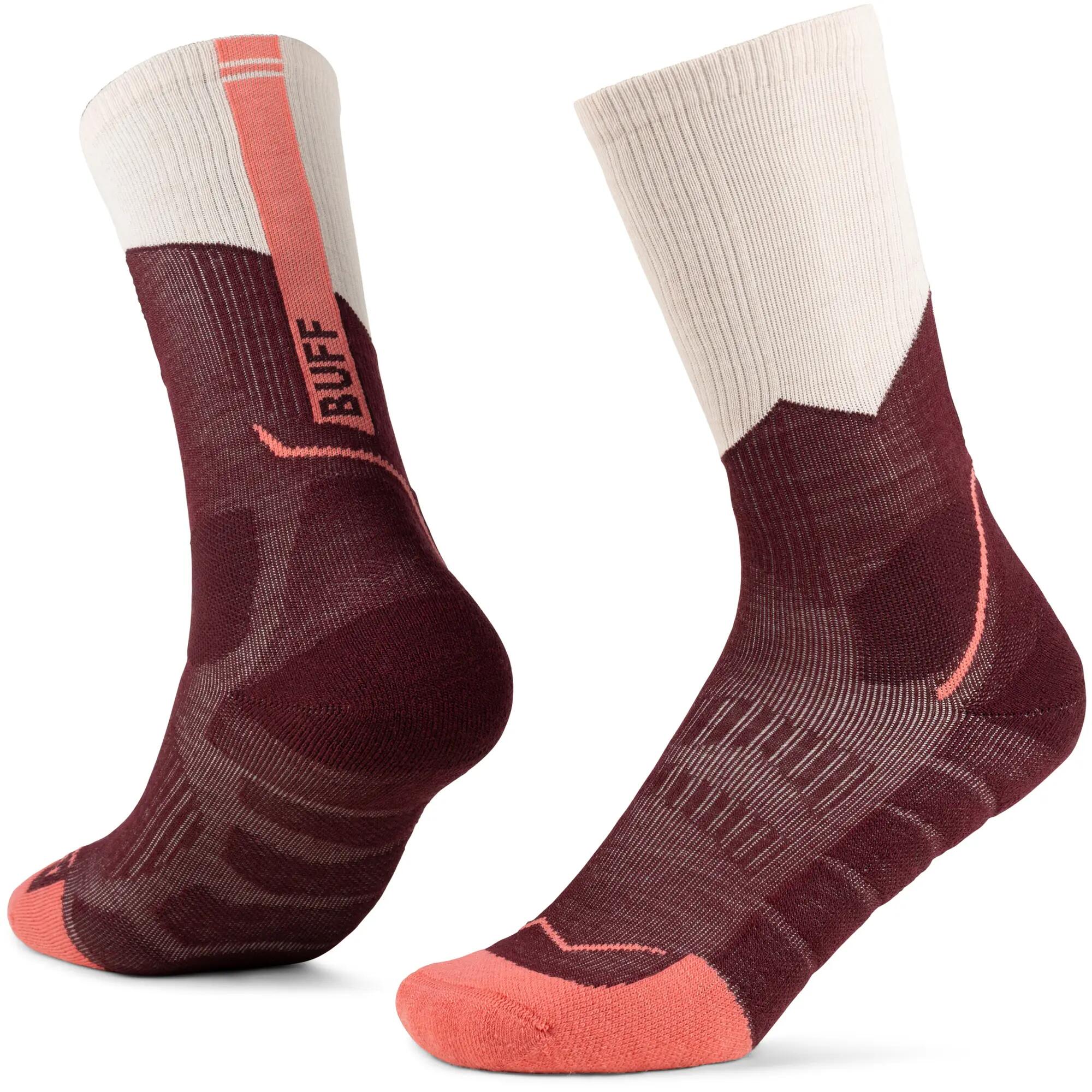 Skarpetki Buff MERINO MW CREW SOCKS MWC1 WINE XL 3/3