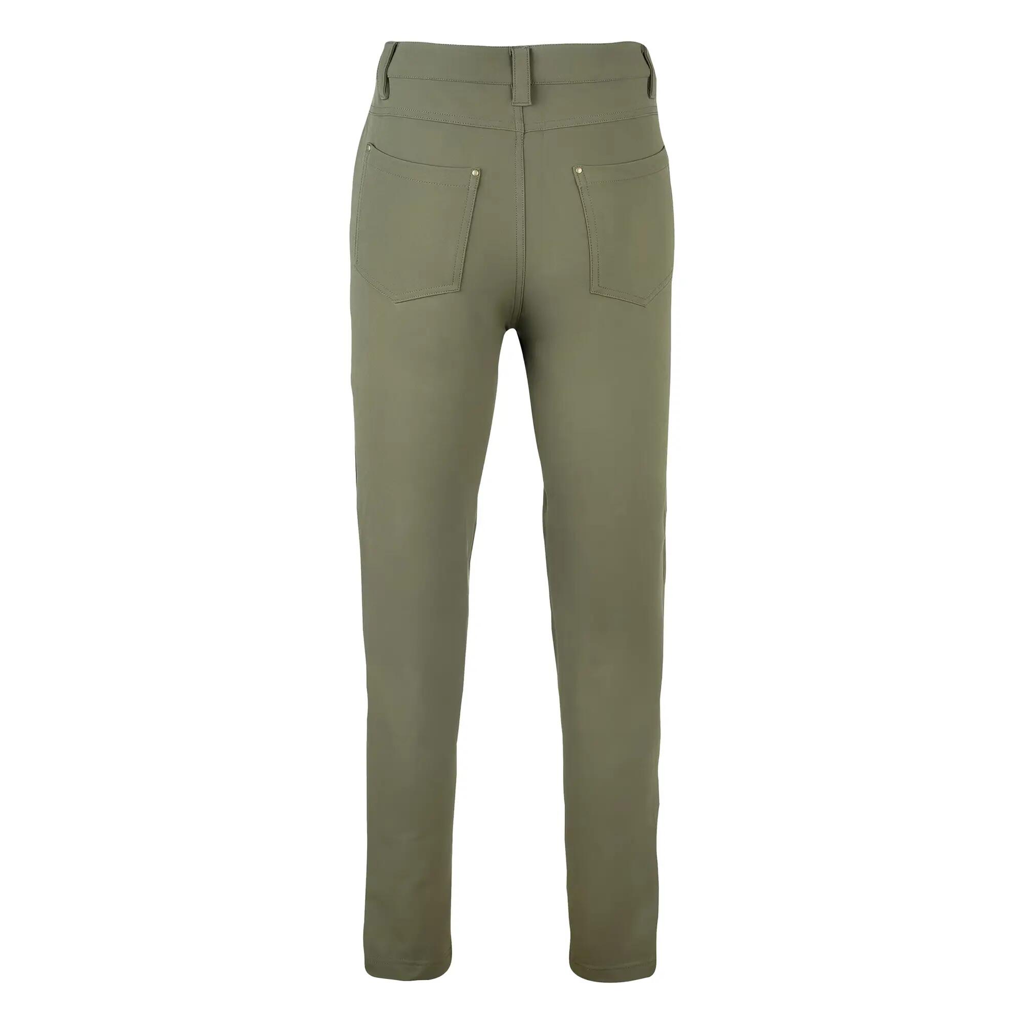 Hosen für Damen Oliv 2/4