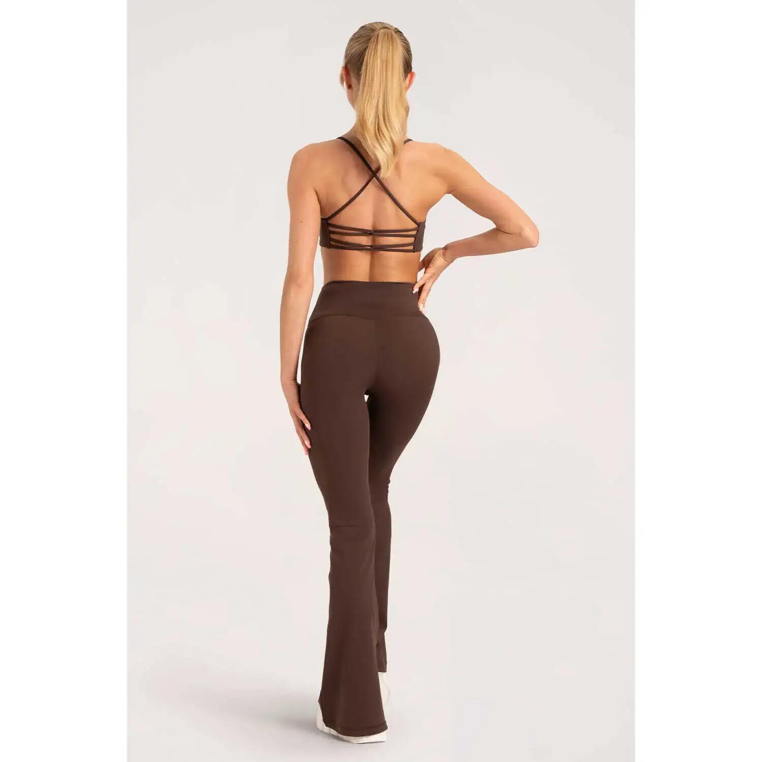 Legging femme Gym Glamour Flare 3/5