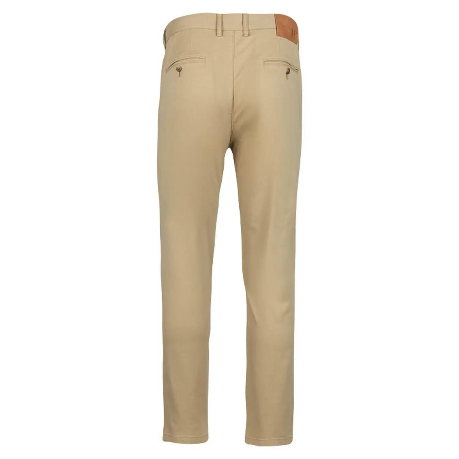 Pantalon Motif/style Uni Homme (Beige) 2/4