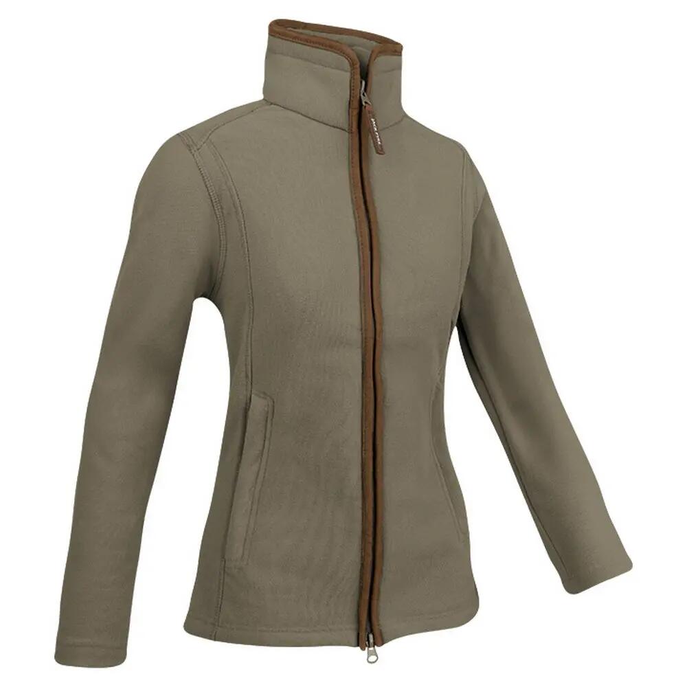 Fleecejacke für , recyceltes Material Damen Shiitake 4/4