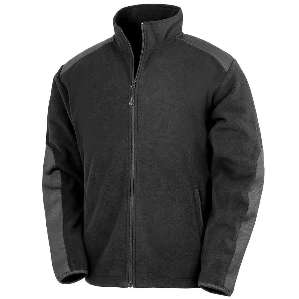 Giacca In Pile Resistente Uomo Result Work Guard Nero 2/4
