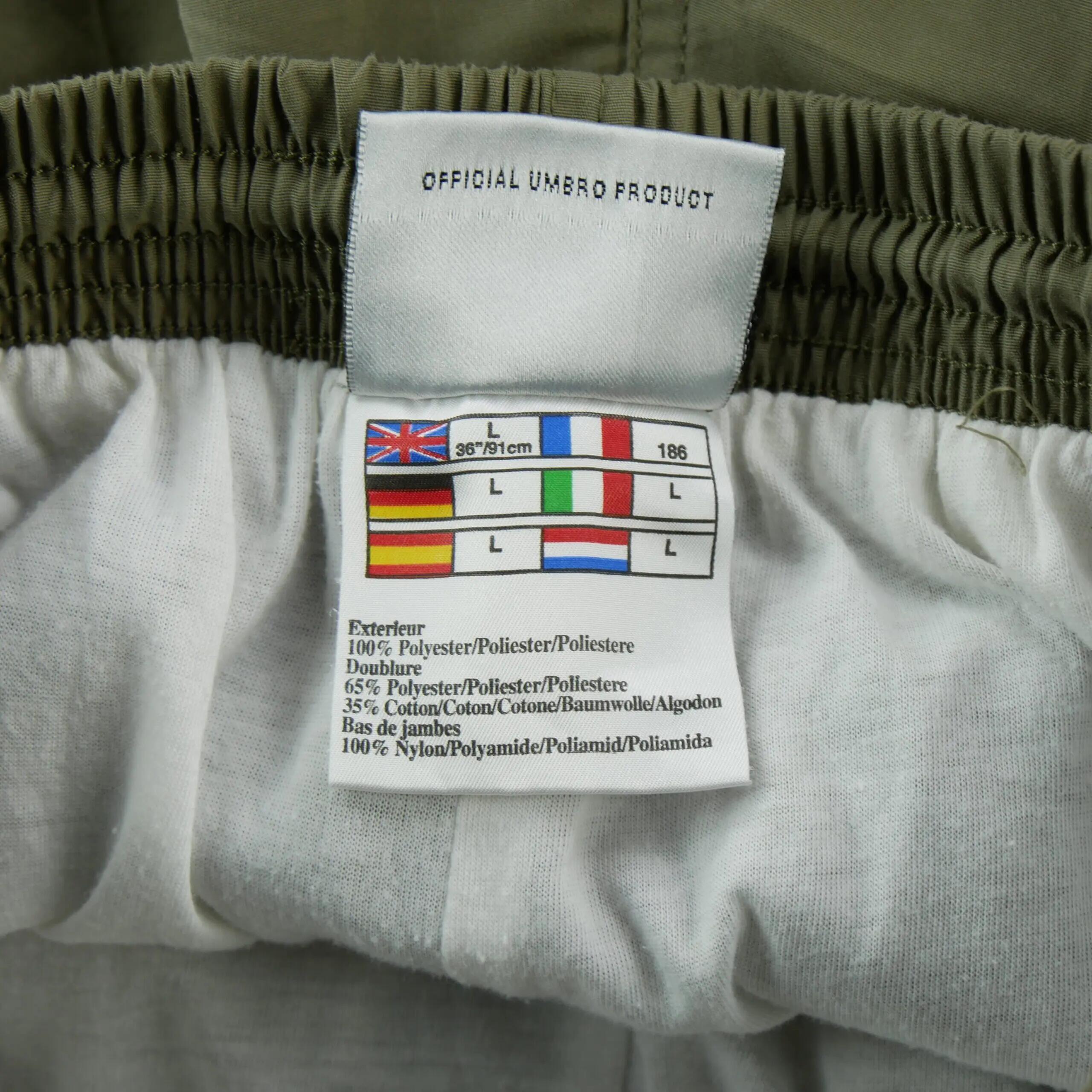 Seconde vie - Jogging Femme Y2K Pantalon nylon Kaki - Excellent 6/6