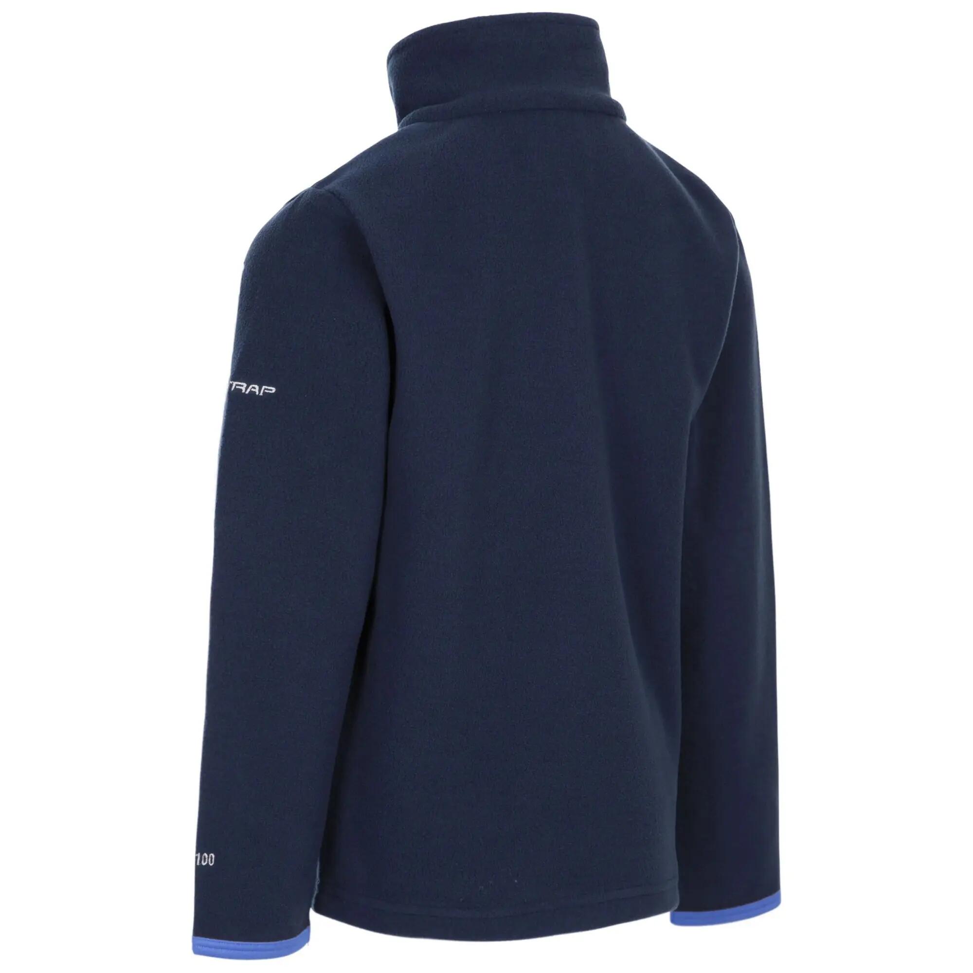 Boys Etto Airtrap Microfleece (Navy/Blue) 3/7