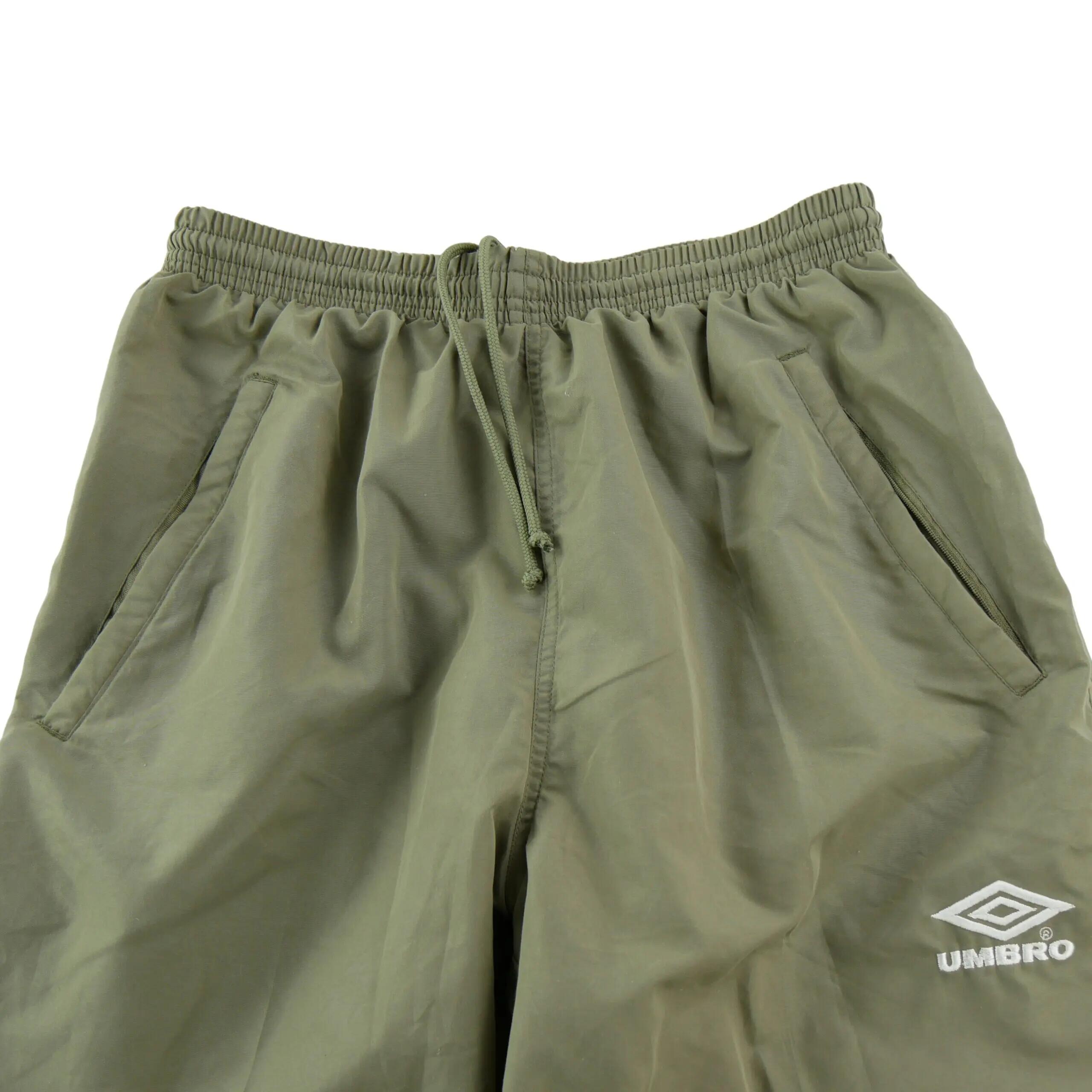Seconde vie - Jogging Femme Y2K Pantalon nylon Kaki - Excellent 3/6