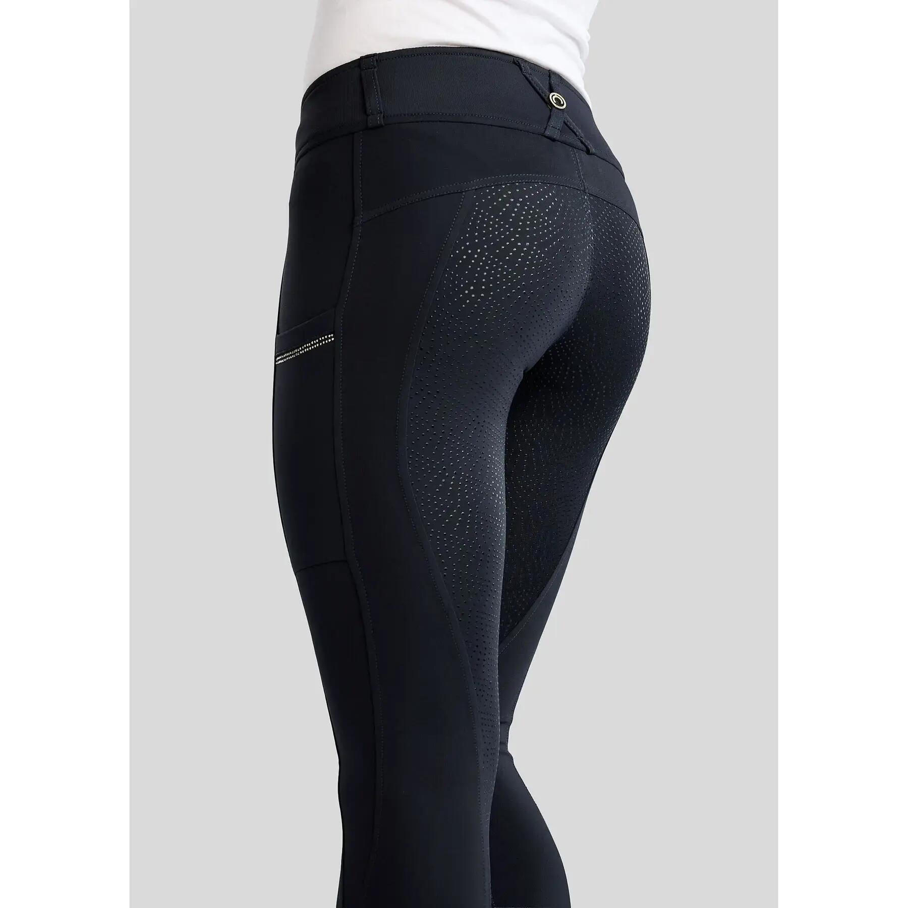 Legging équitation full grip fille Montar Everline 4/4