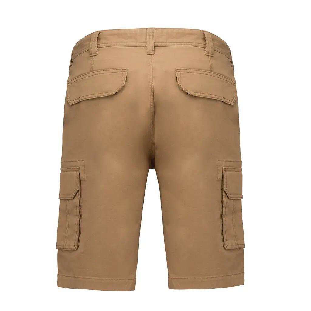 Adults Unisex MultiPocket Shorts (Camel) 2/2