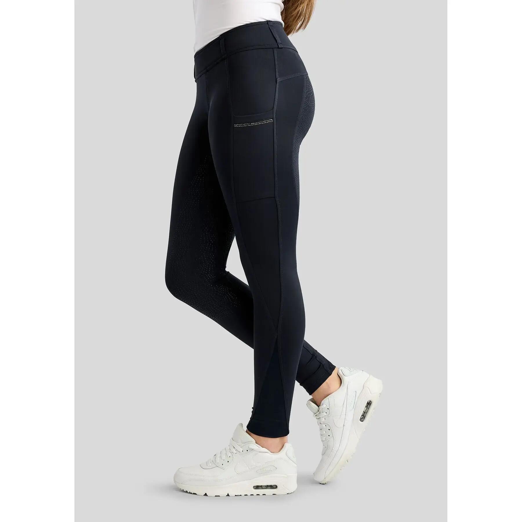 Legging équitation full grip fille Montar Everline 2/4