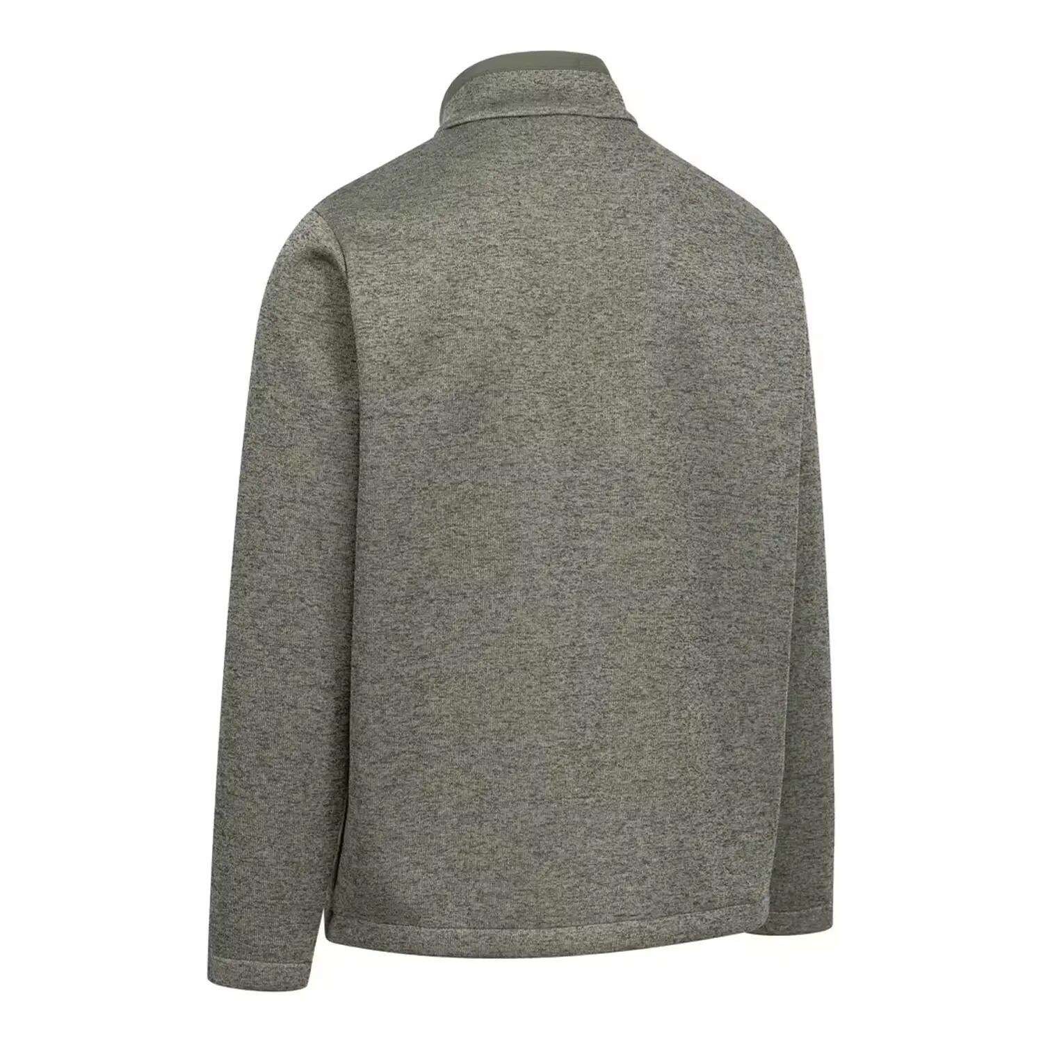 "Boyle" Fleecejacke für , DLX Herren Moosgrün meliert 2/4