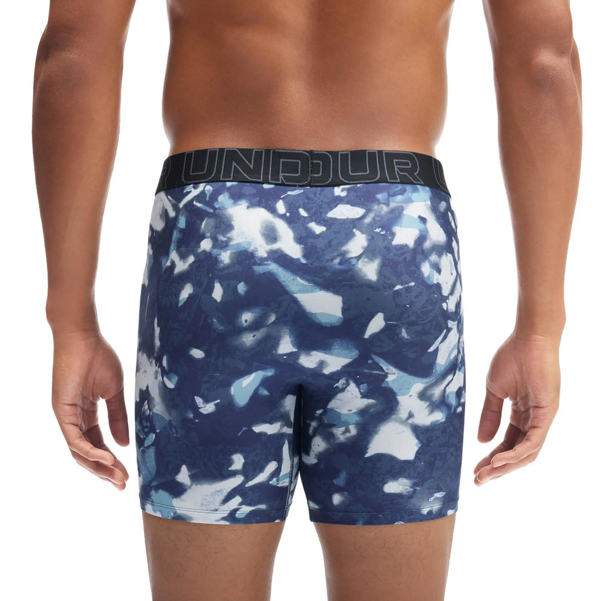 Boxershort Herren 3er Pack Figurbetont-UA PERFORMANCE TECH - PRINT 6 IN 3PK 5/5