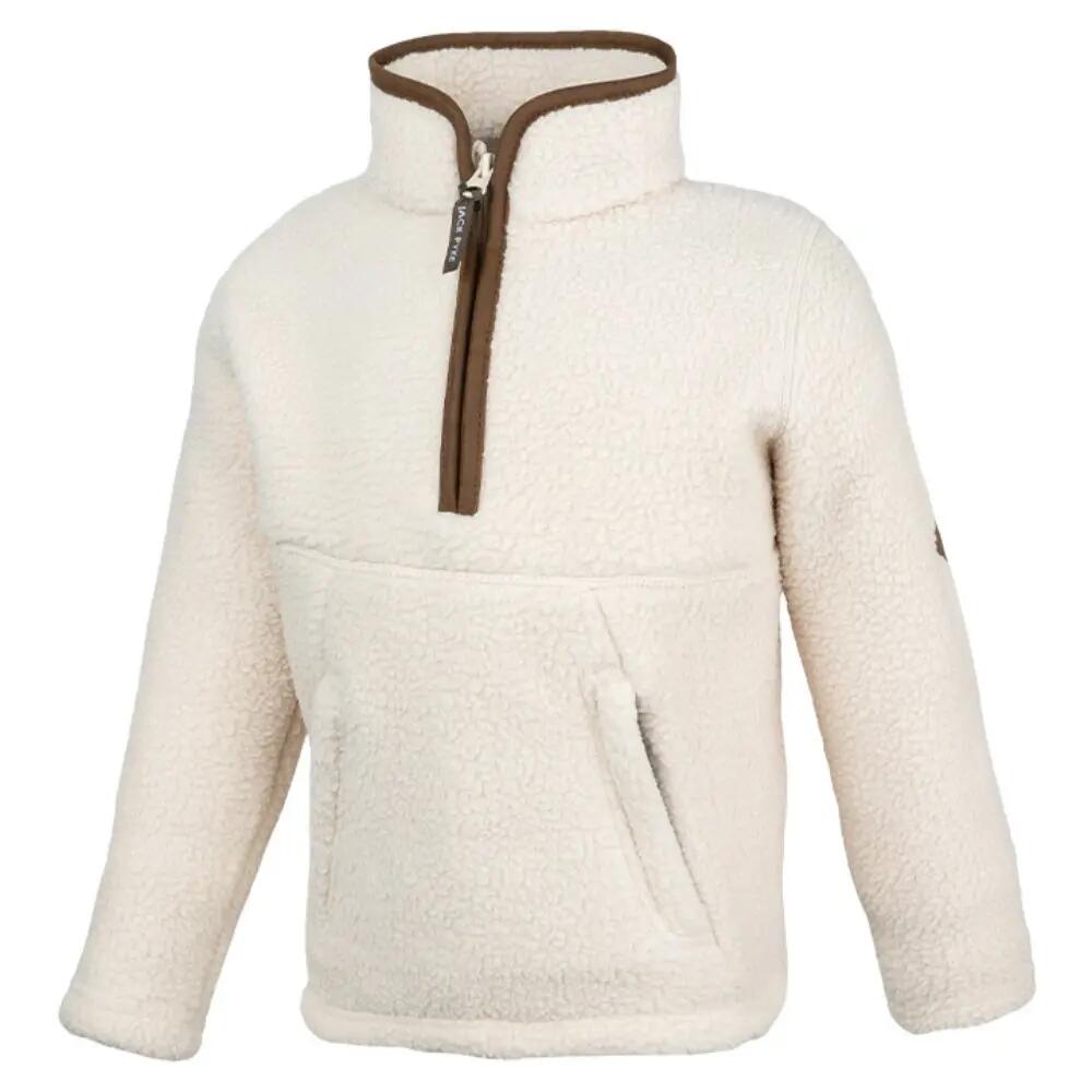 Pullover für , mit halbem Reißverschluss, Langfaseriges Vlies Kinder Segel 4/4