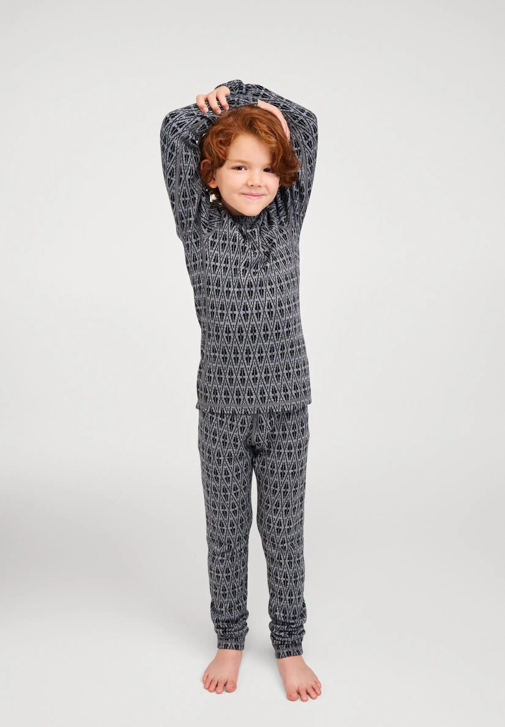Ensemble thermal en laine Taival - Application du logo 9/9