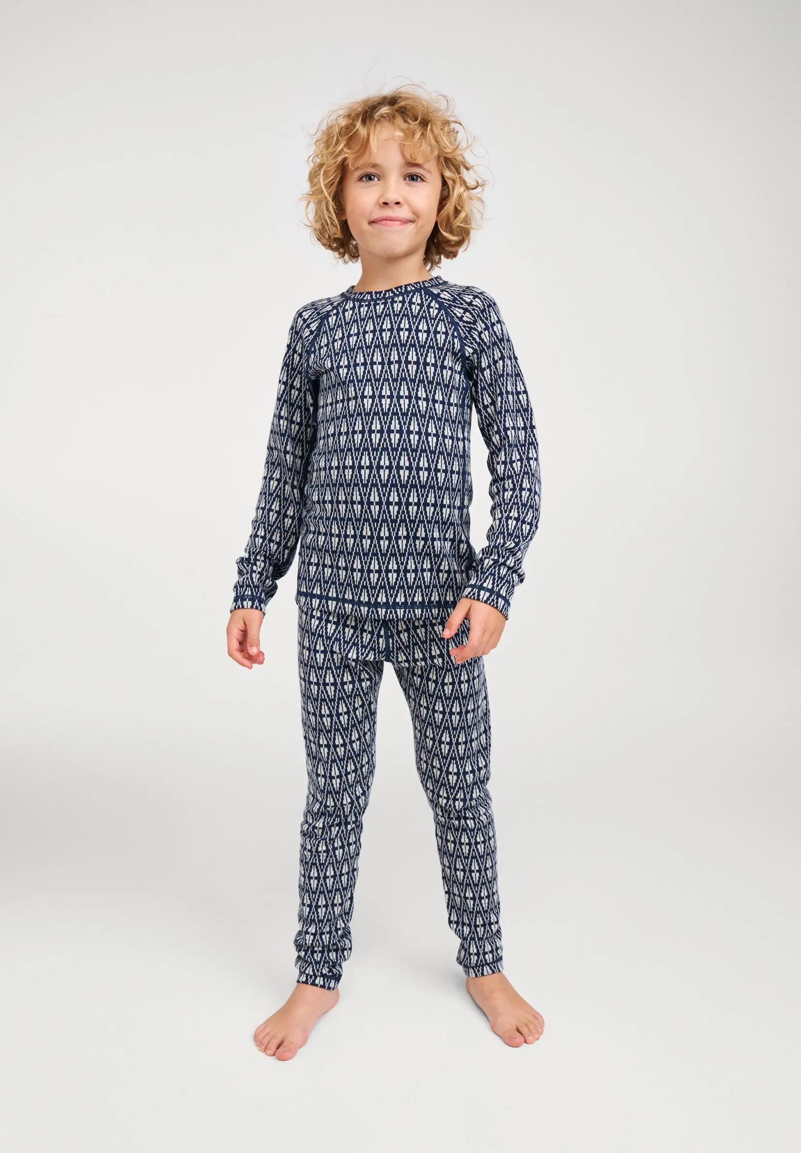 Ensemble thermal en laine Taival - Application du logo 8/9