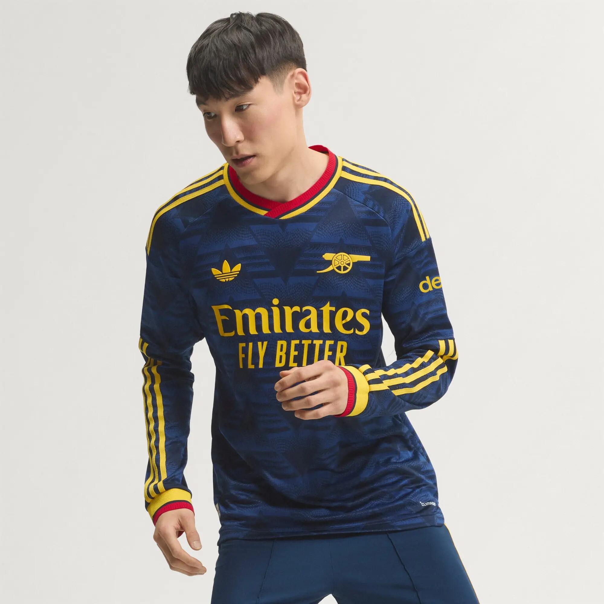 Wyjazdowa koszulka z długim rękawem Arsenal FC 26/27 Authentic 3/15