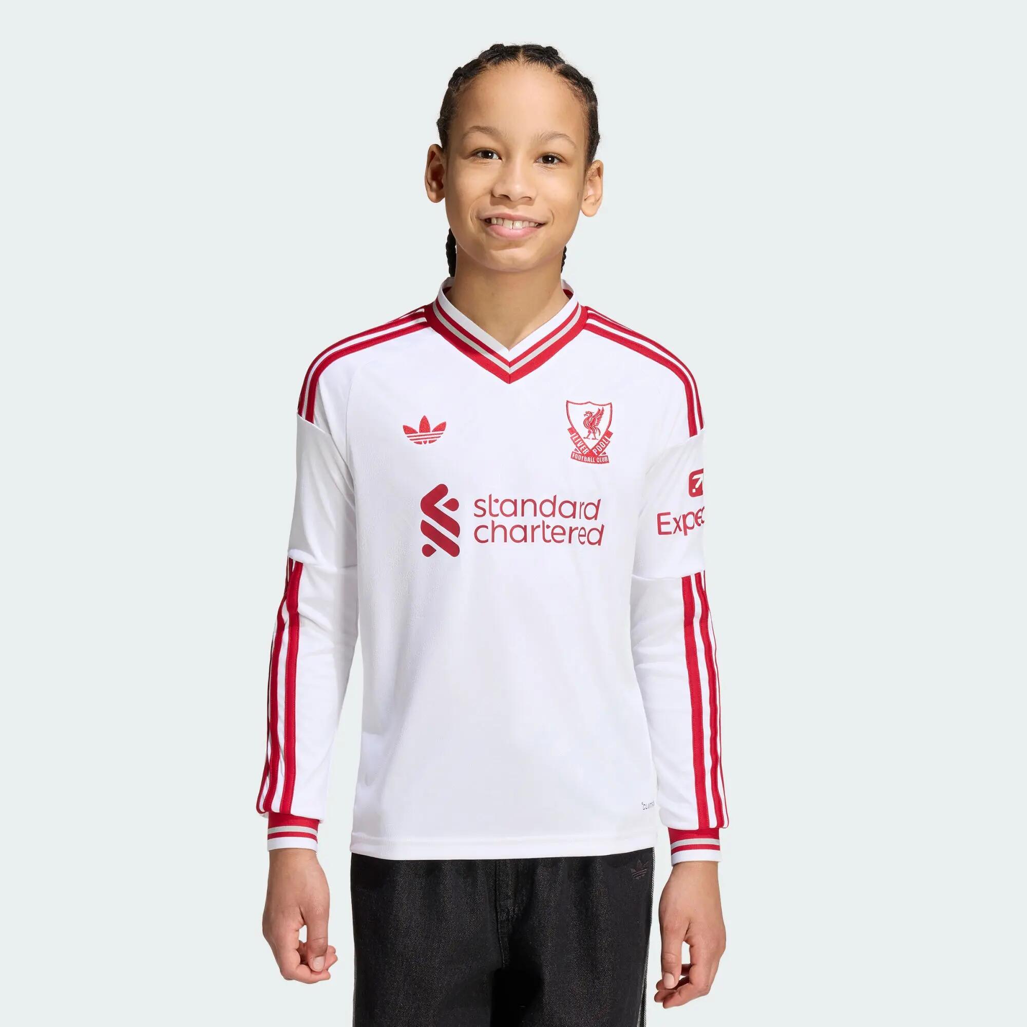 Maglia a maniche lunghe Away Liverpool FC 26/27 Bambini e bambine 3/12