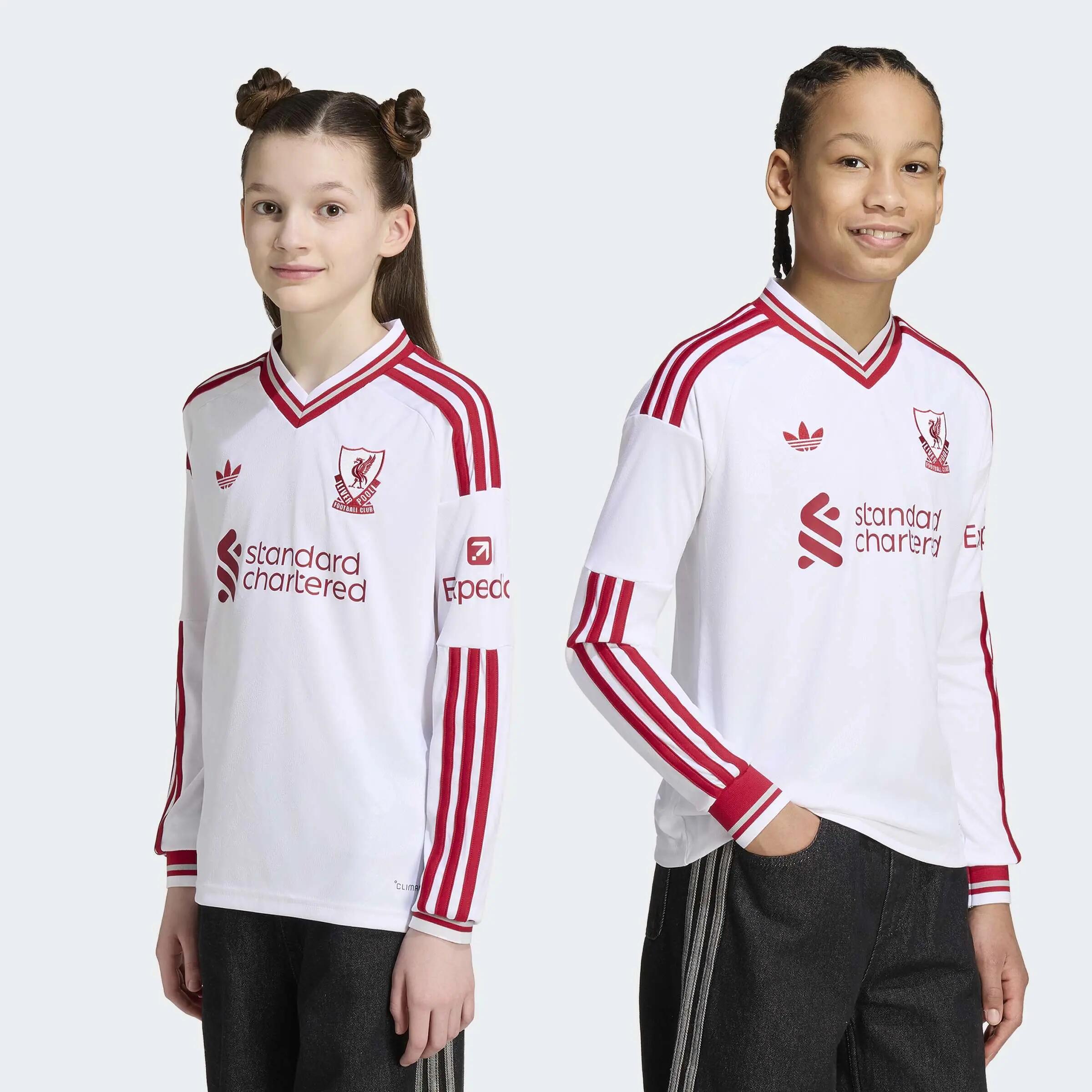 Maglia a maniche lunghe Away Liverpool FC 26/27 Bambini e bambine 2/12