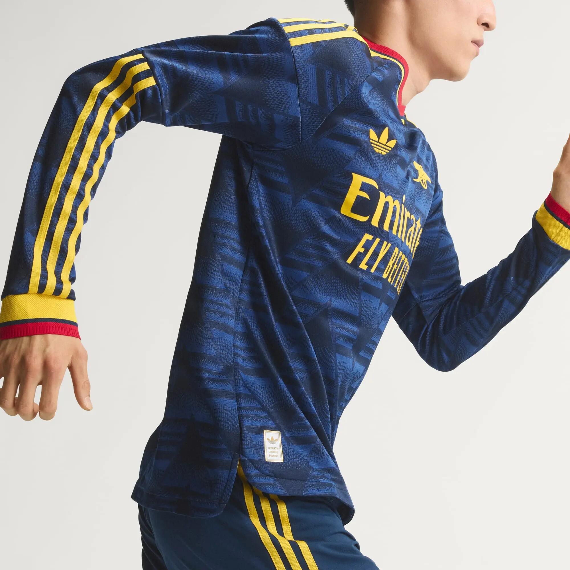 Wyjazdowa koszulka z długim rękawem Arsenal FC 26/27 Authentic 13/15