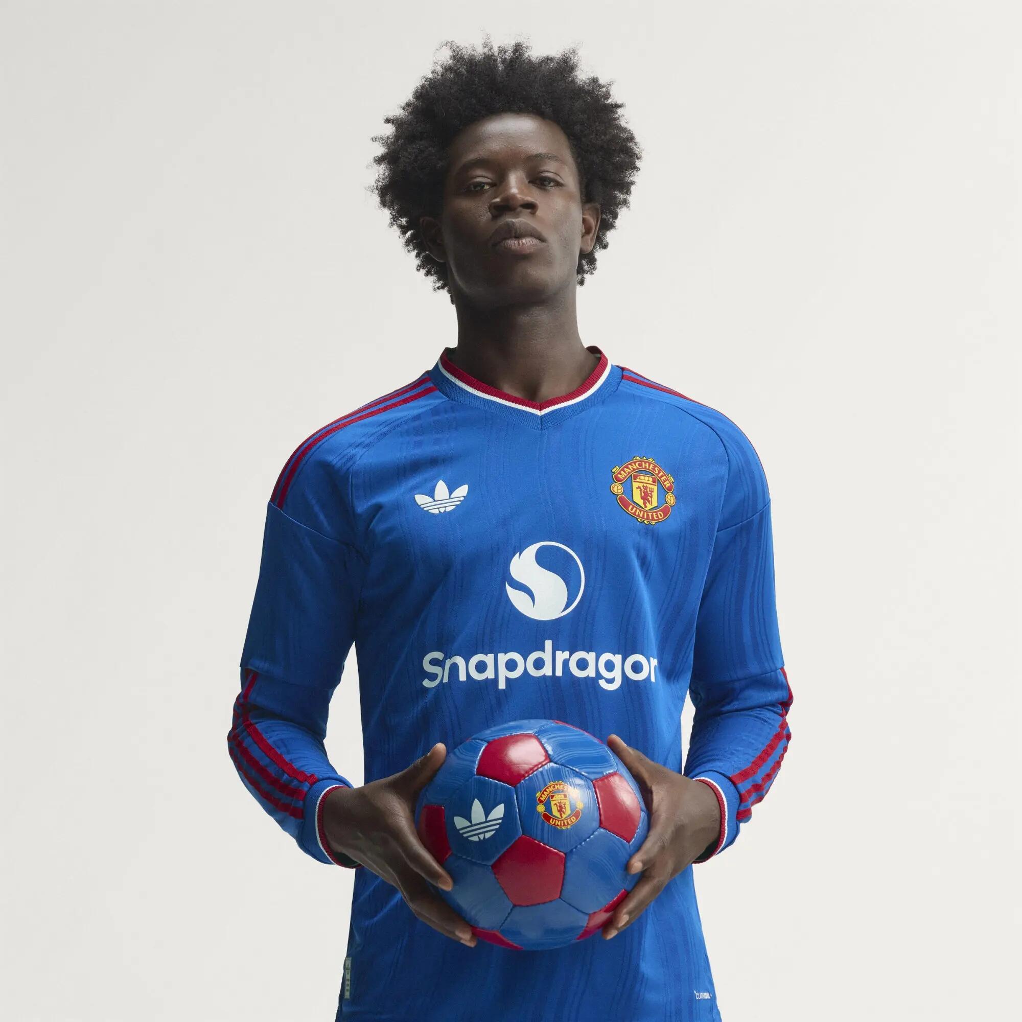 Koszulka wyjazdowa z długim rękawem Manchester United 26/27 Authentic 3/15