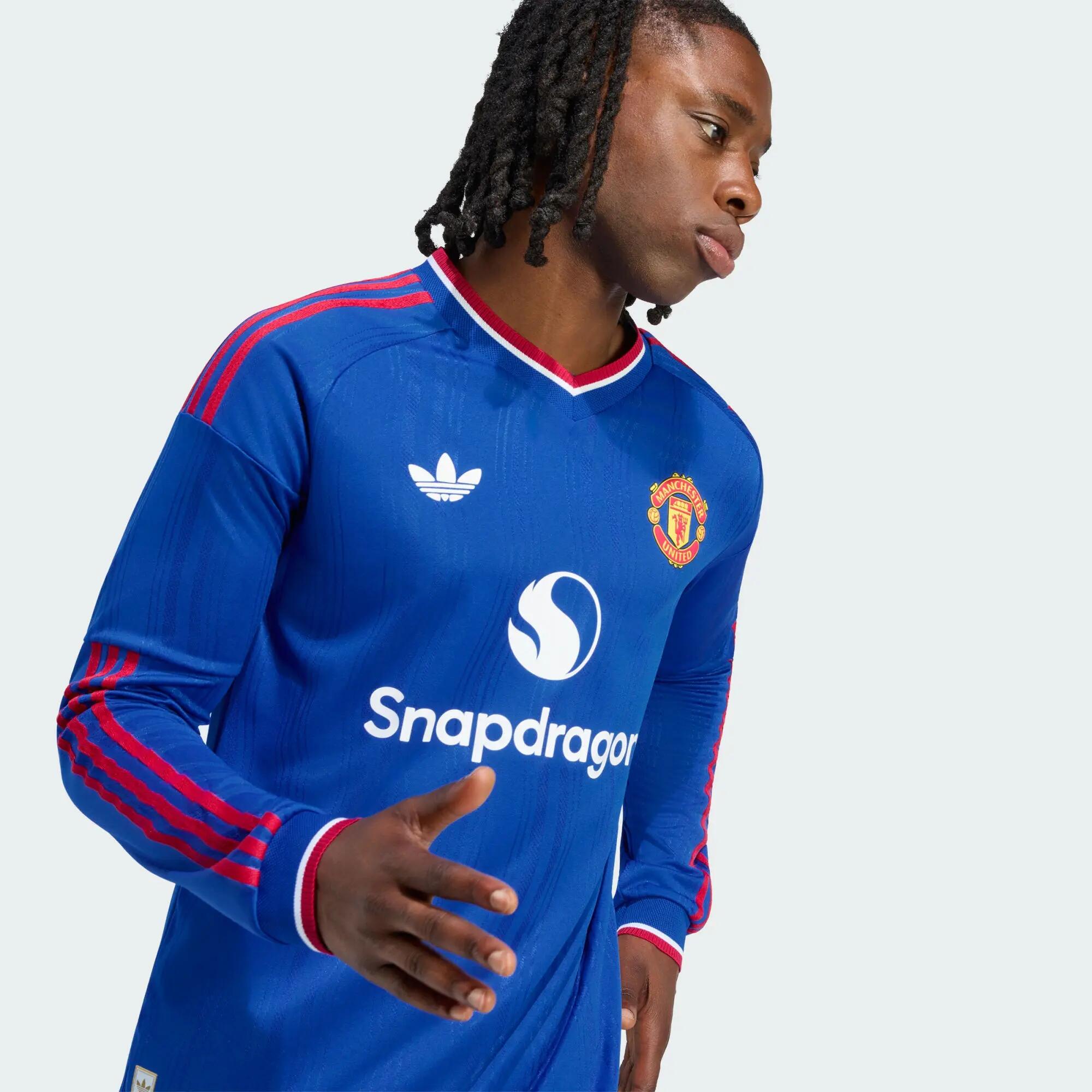 Koszulka wyjazdowa z długim rękawem Manchester United 26/27 Authentic 15/15