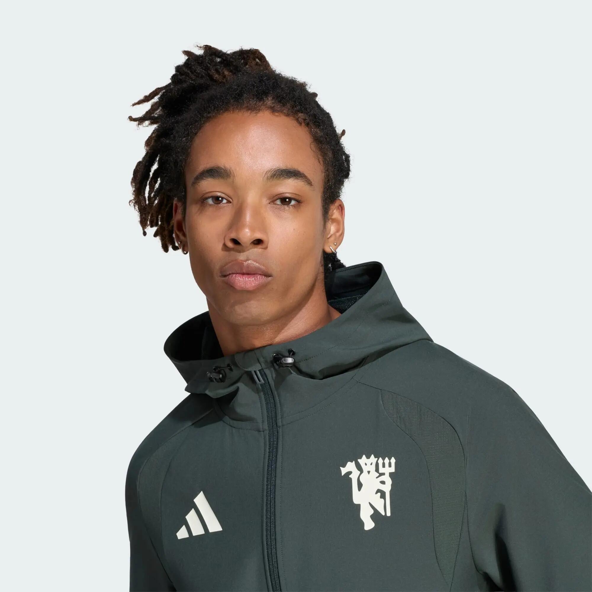 Coupe-vent zip intégral Manchester United Tiro Travel 4/5