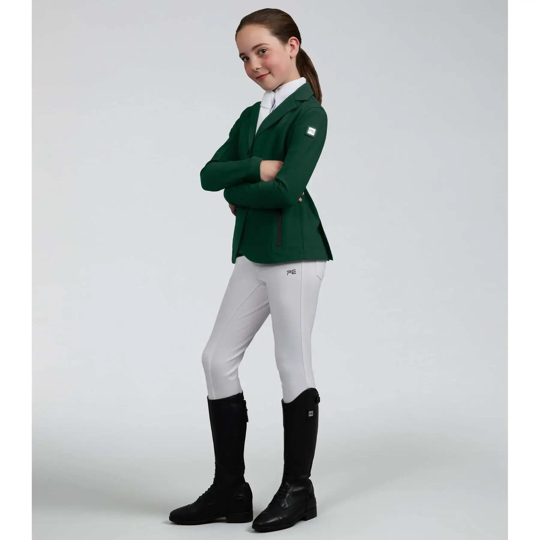 Mädchen-Wettkampfjacke Premier Equine Evinco London 3/6