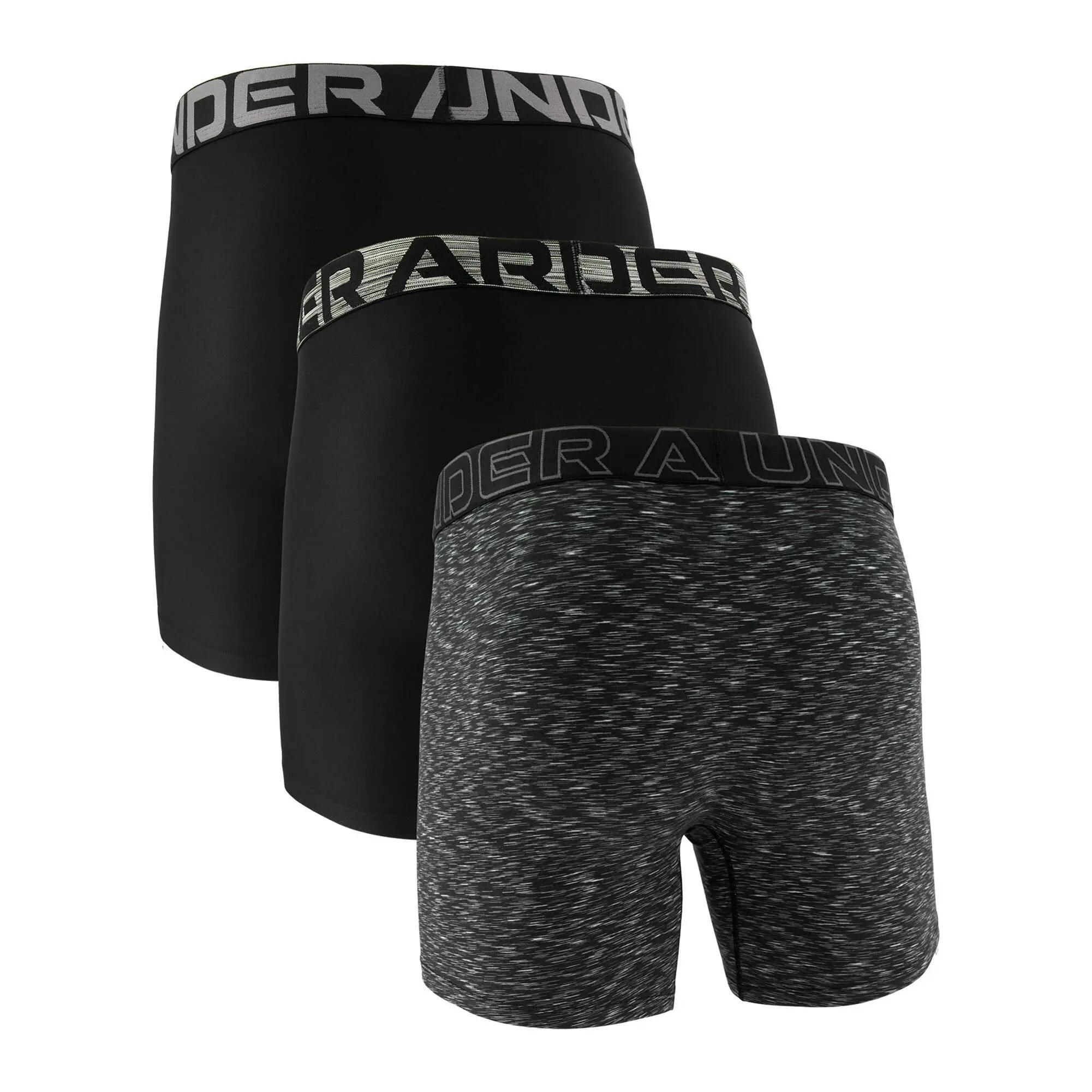 Boxershort Herren 3er Pack Figurbetont-UA PERFORMANCE TECH - SPACE DYE 6 IN 3pk 2/3