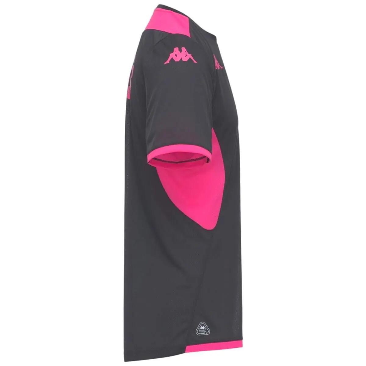 Stade Français Paris Mokiba Pro Kappa Trainingsshirt Donkergrijs 3/4