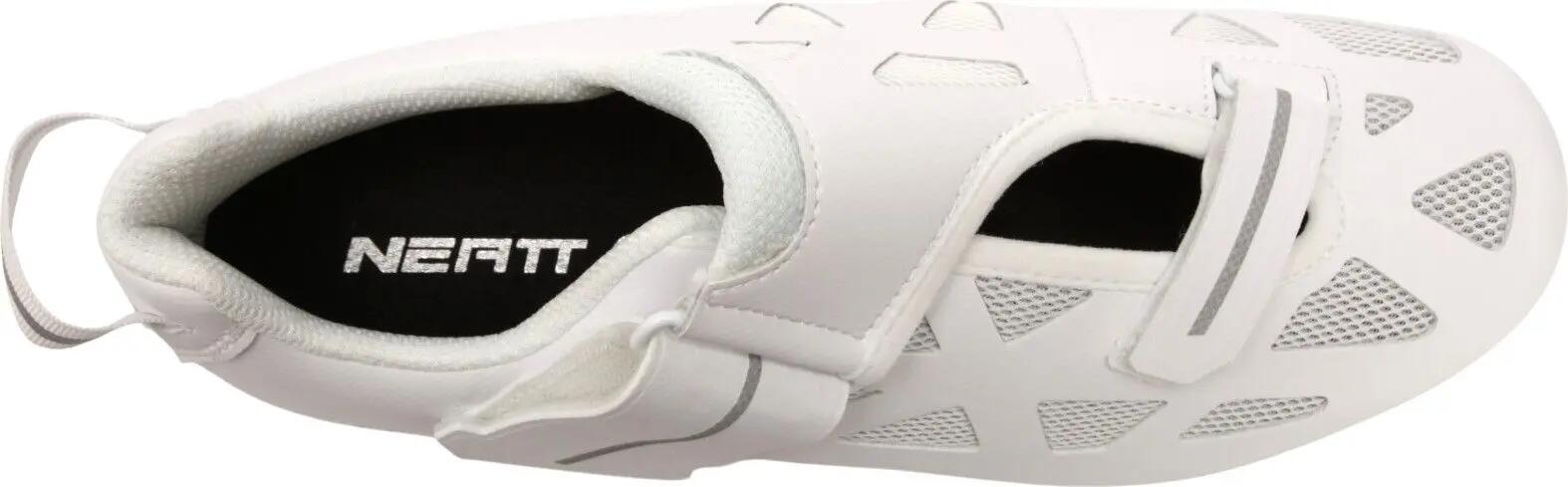 Paire de Chaussures de Triathlon Neatt Asphalte Tri Blanc 6/6