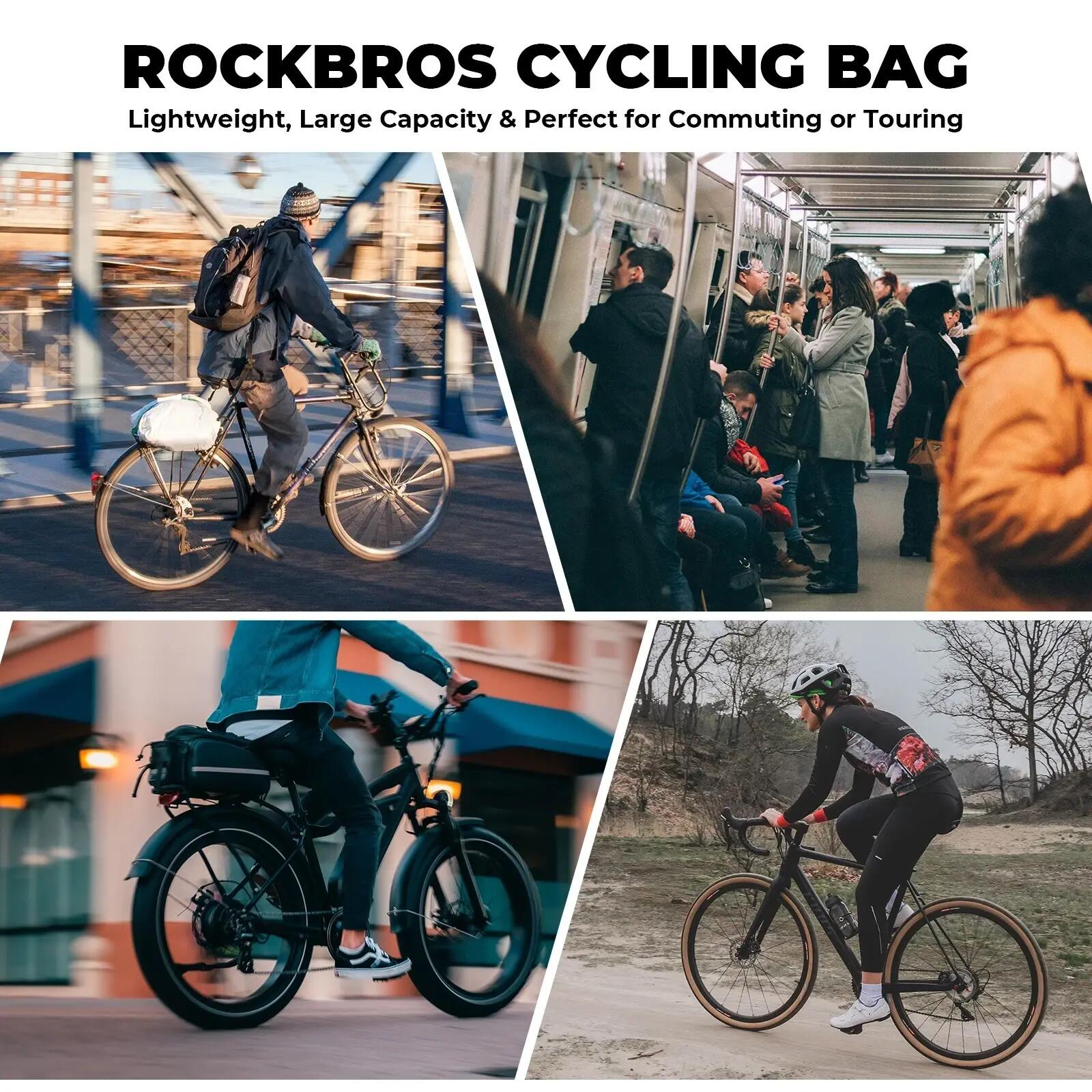 Sacoche de porte-bagages monobloc 11,6L avec fermeture périphérique 7/7