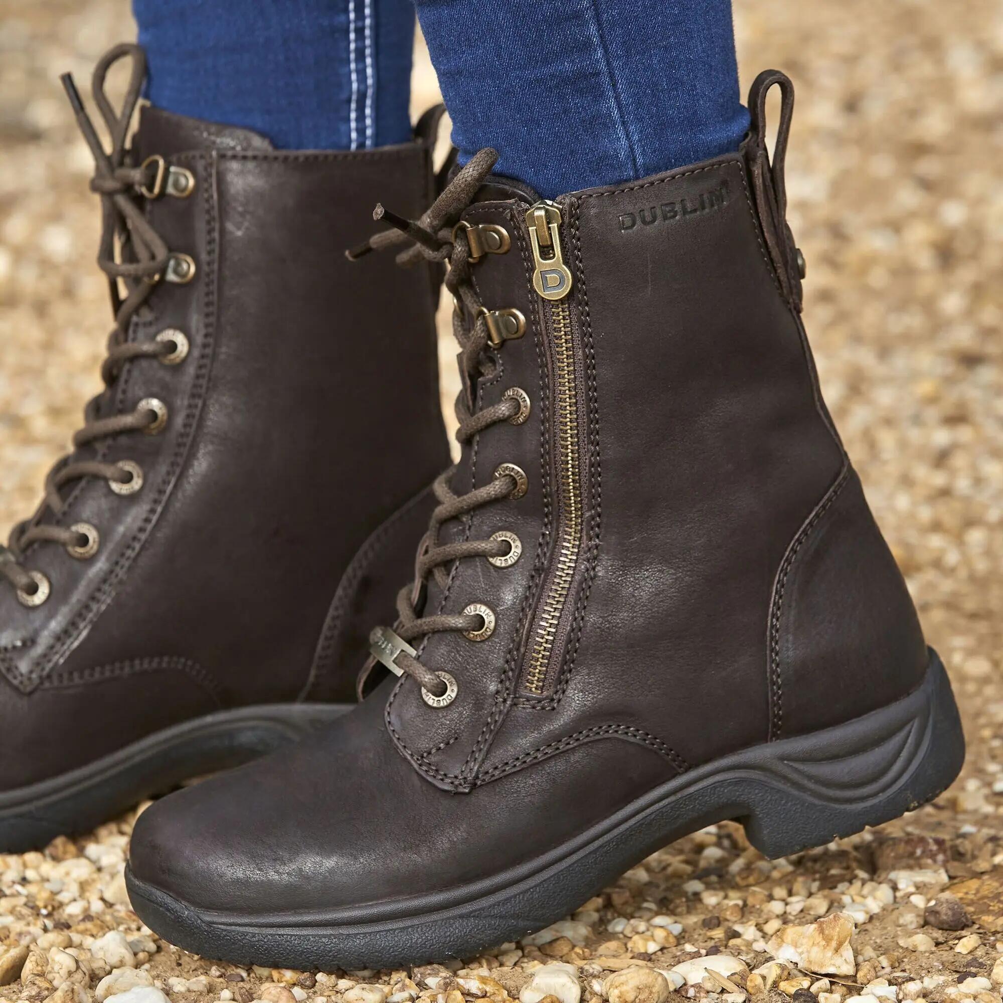Bottes Hautes D´équitation TILLY Femme (Marron) 6/6