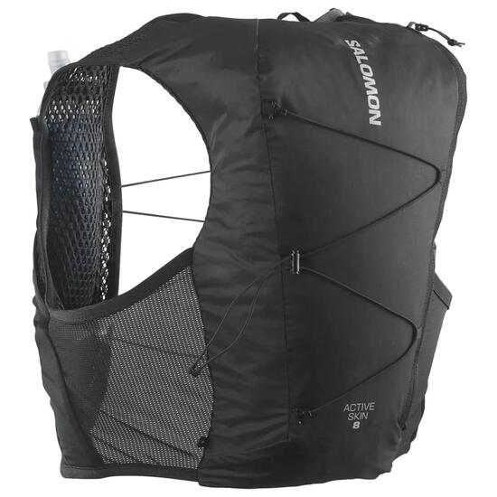Unisex kamizelka biegowa 8 l Salomon Active Skin 8 Set czarna