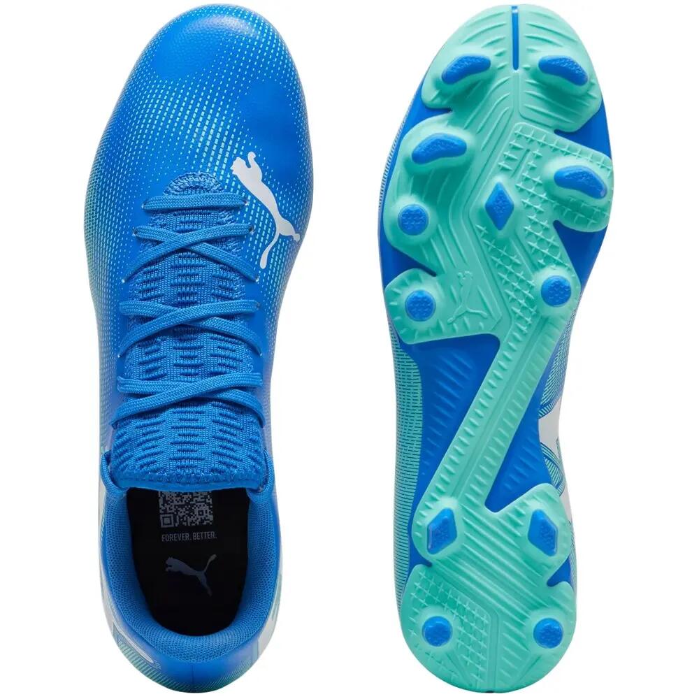 Mens Future 7 Play FG/AG Football Boots (Blue) 4/5