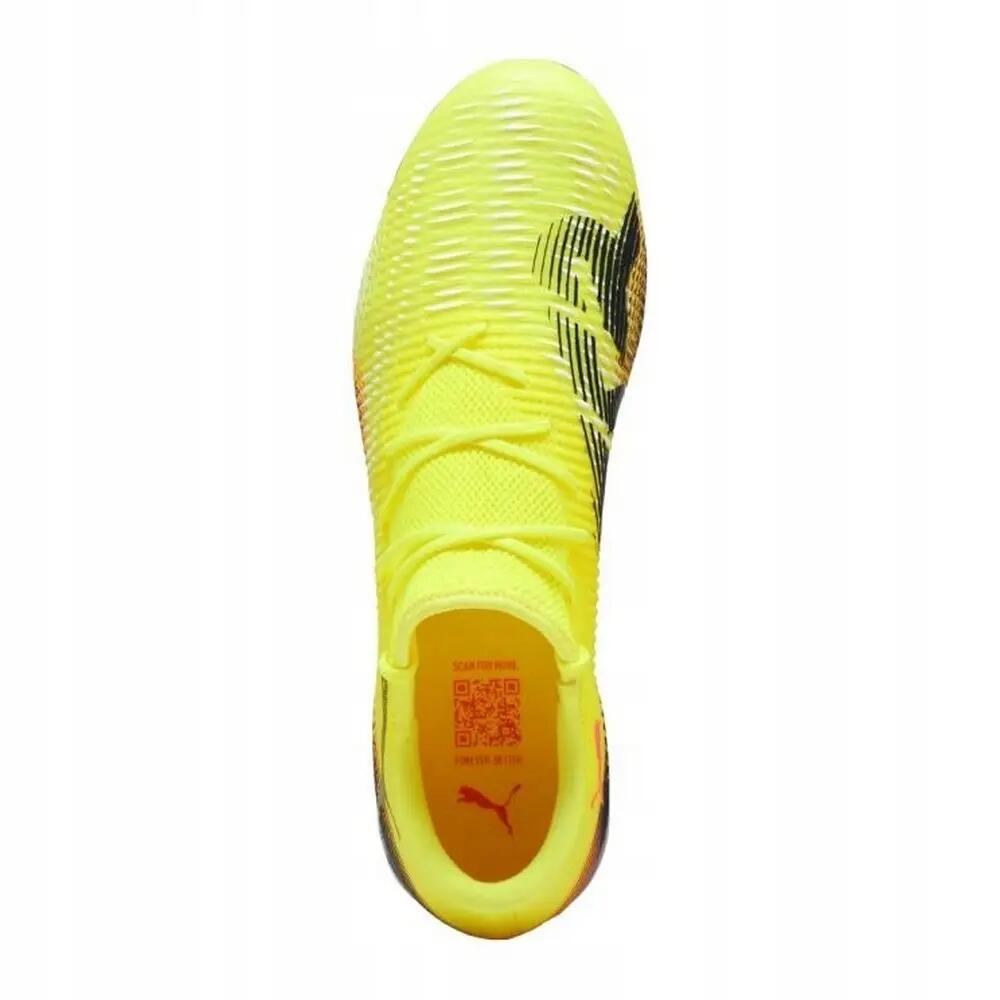 Mens Future 8 Match Low Artificial Ground Football Boots (Yellow) 3/6