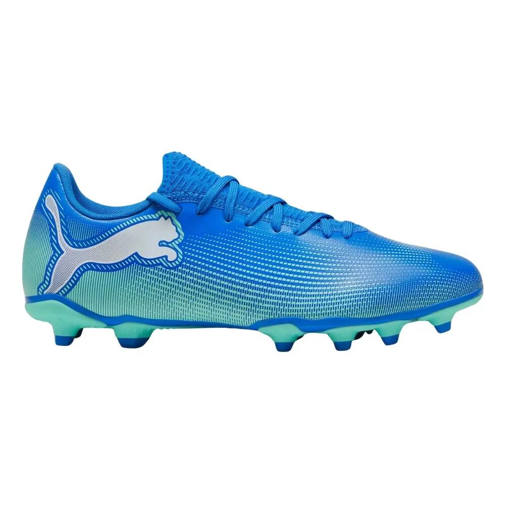 Mens Future 7 Play FG/AG Football Boots (Blue) 2/5