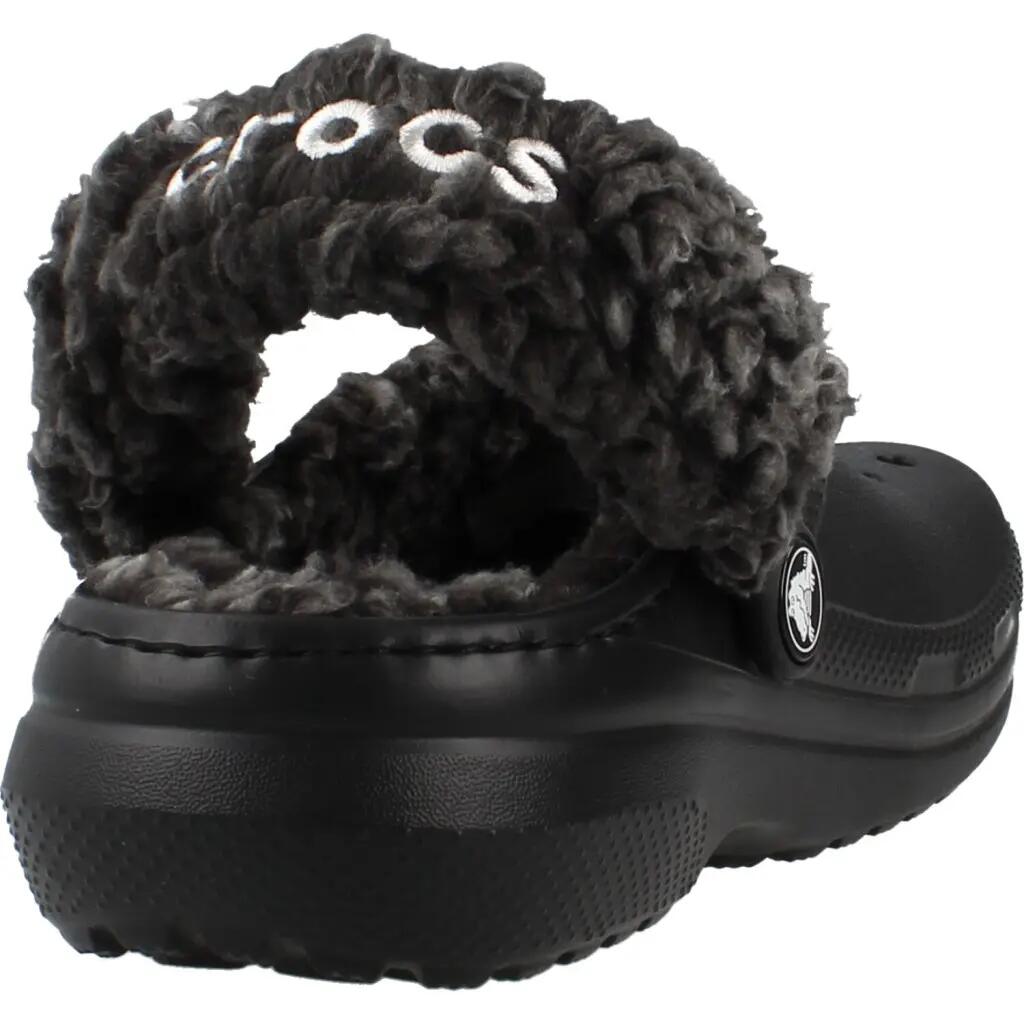 Sandały CROCS 212856C CLASSIC FLEECE LINED Czarny 3/5