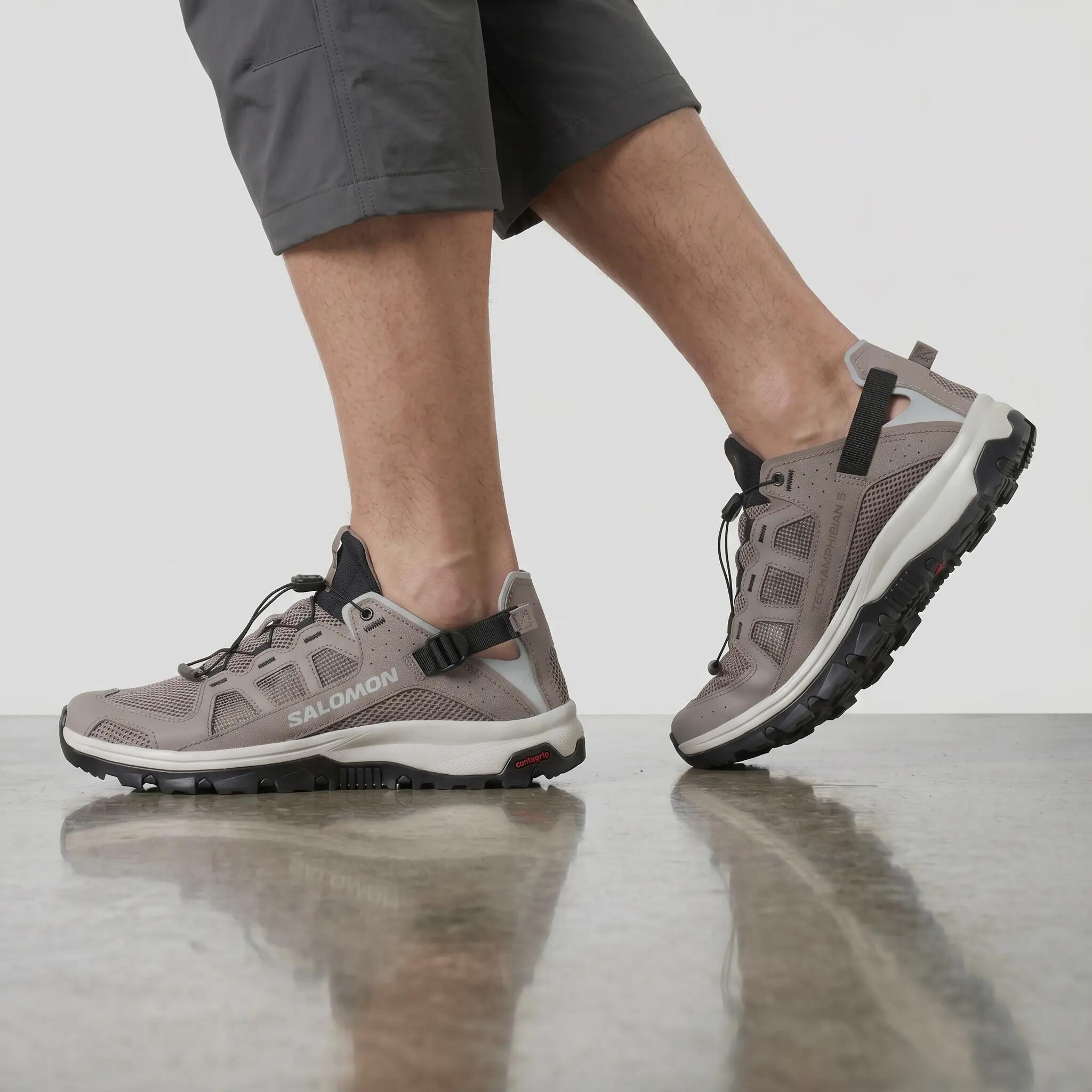 Herren - Salomon Techamphibian 5 - 491042 - Braun 5/6