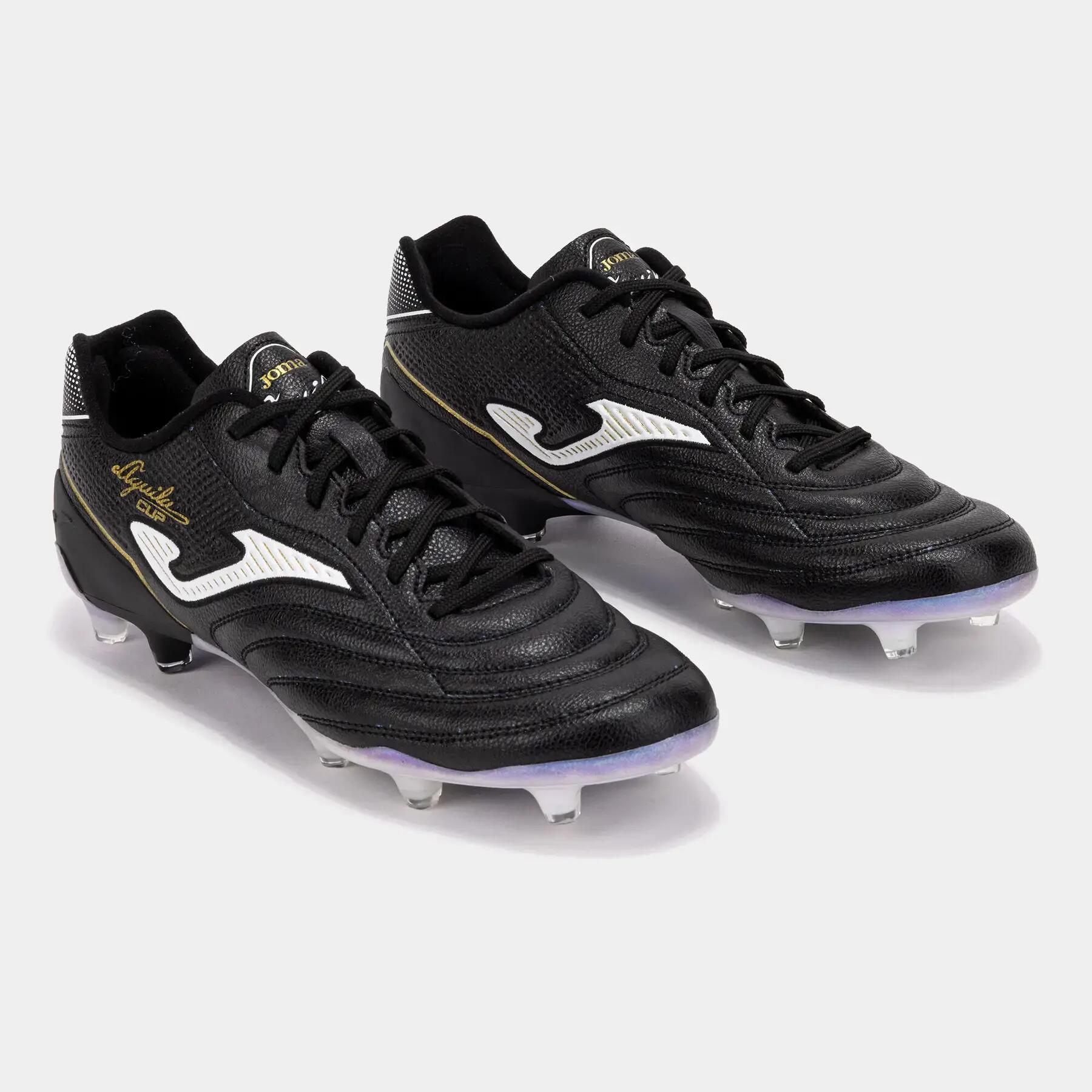 Chaussures Football Football Adulte Joma Aguila Cup 26 FG Noir 2/5