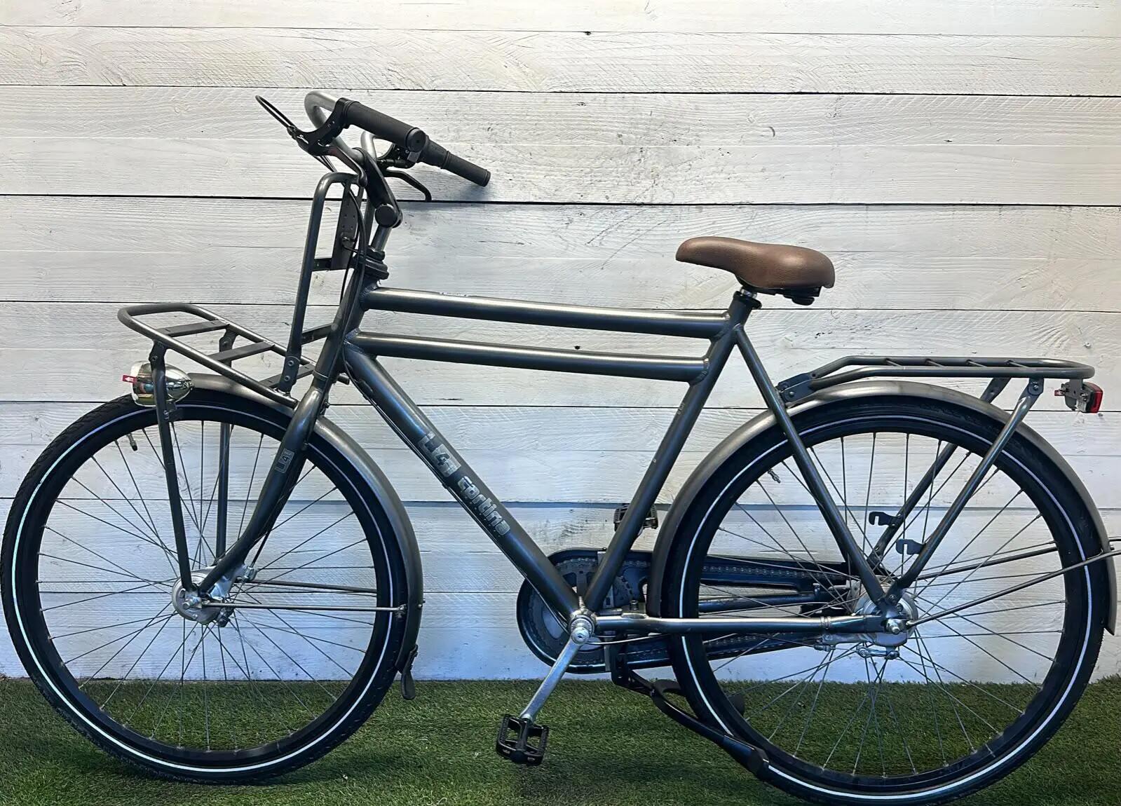 Cortina transport stadsfiets bike, metal/grijs 2/2